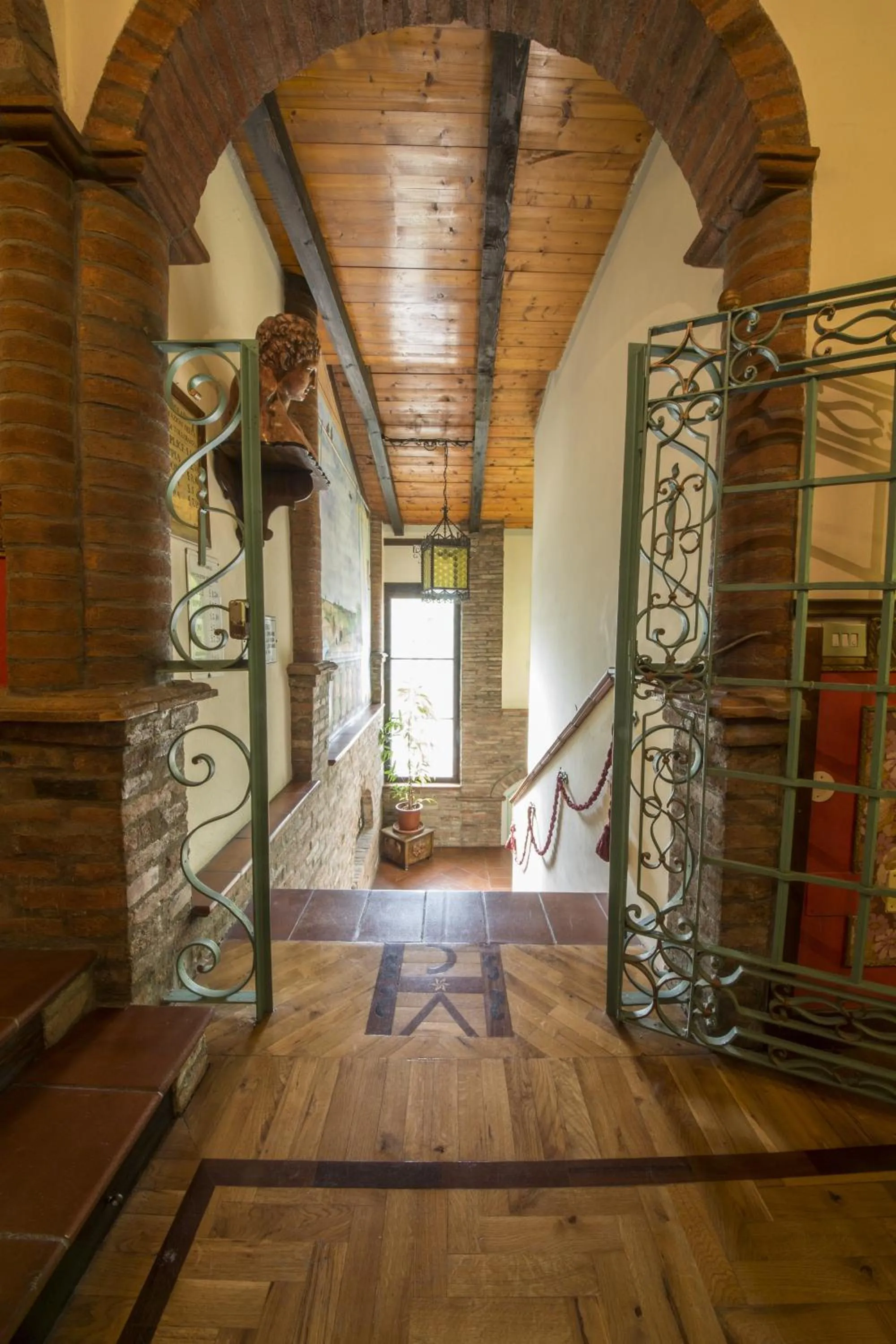 Decorative detail in Hotel Villino Della Flanella