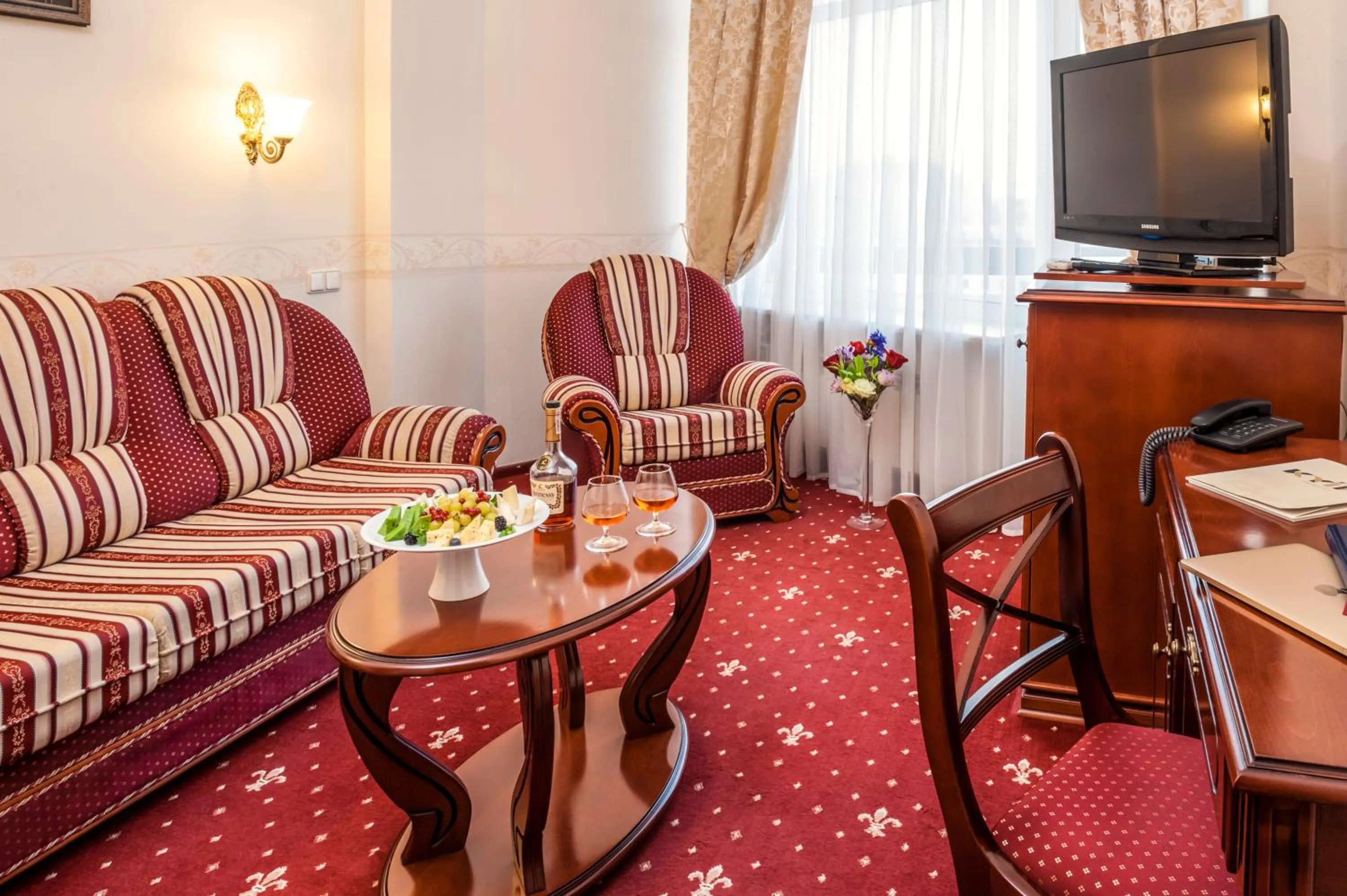 Seating area in Hotel Kyiv