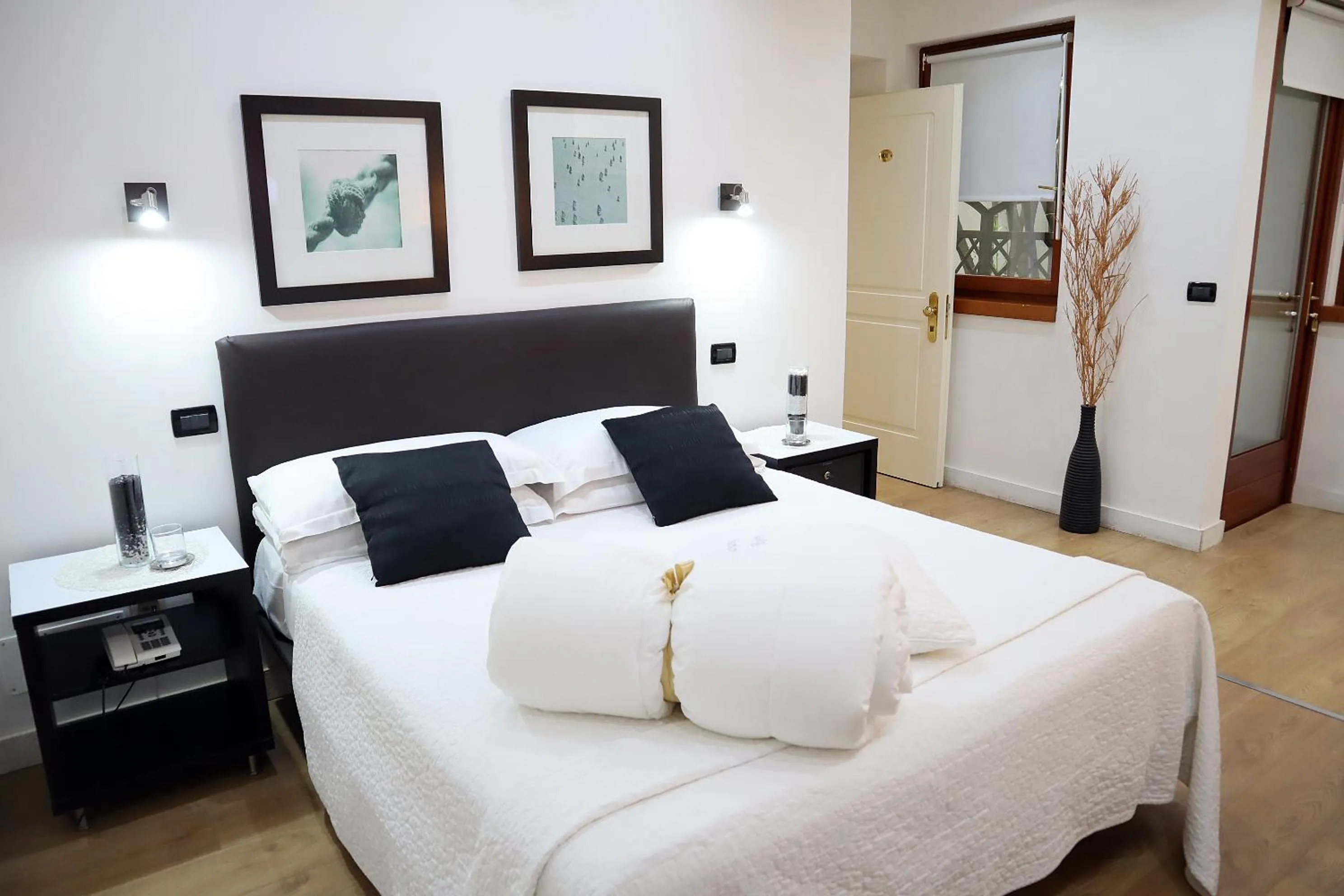 Bed in Villa Alba Boutique Hotel