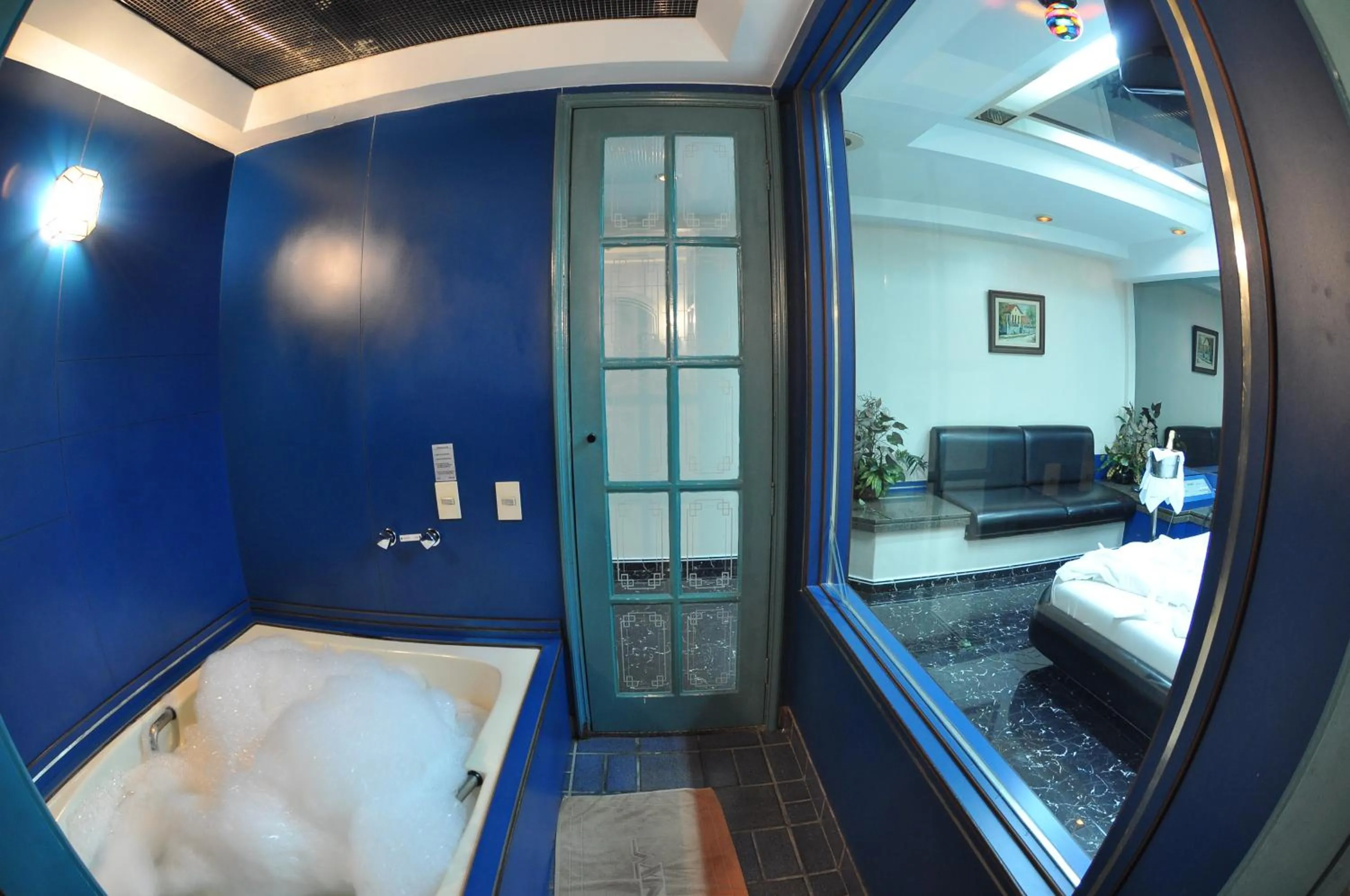 Hot Tub, Bed in Hotel Fênix (Adult Only)