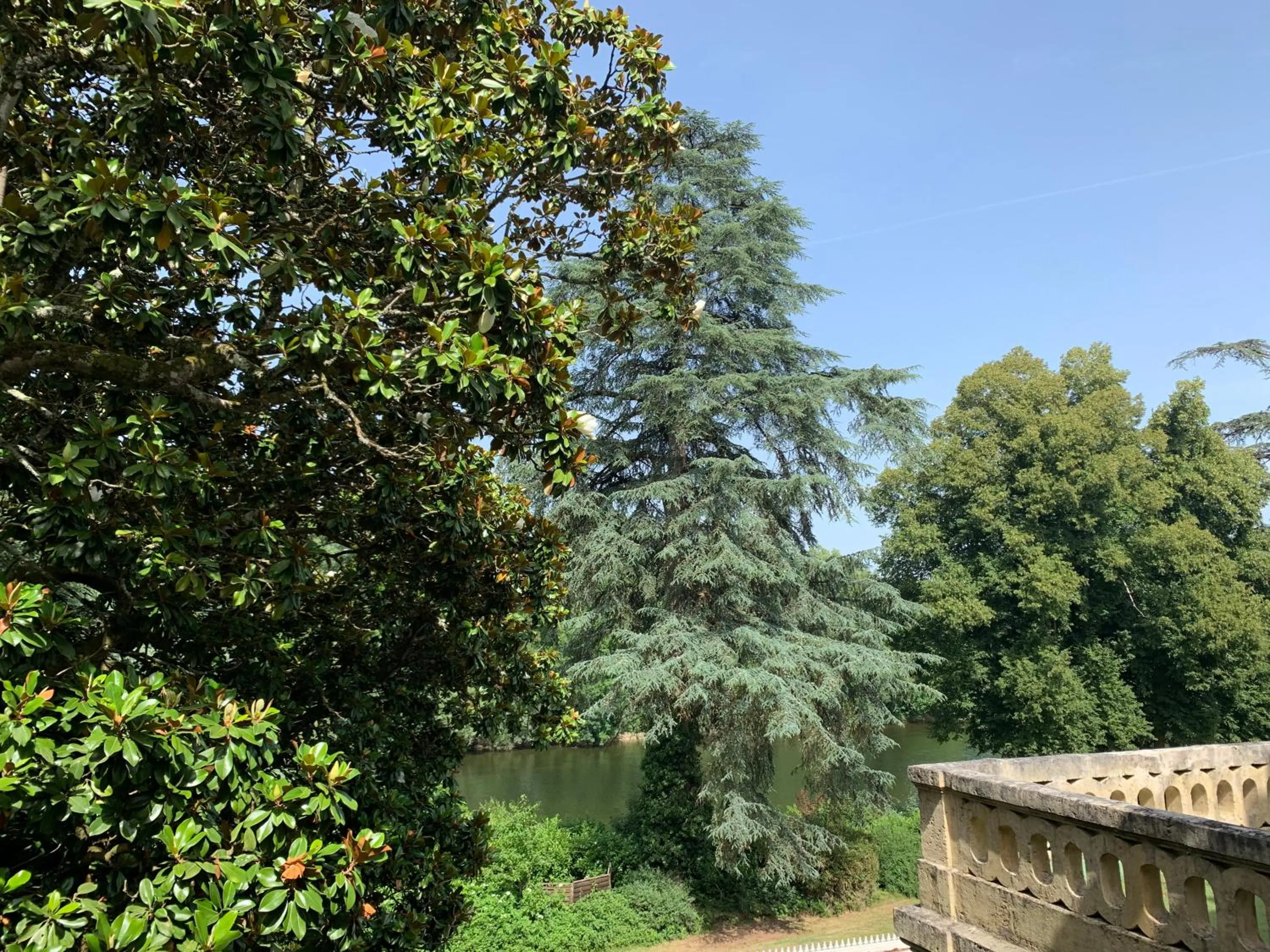 Natural landscape in Le Manoir de Bellerive