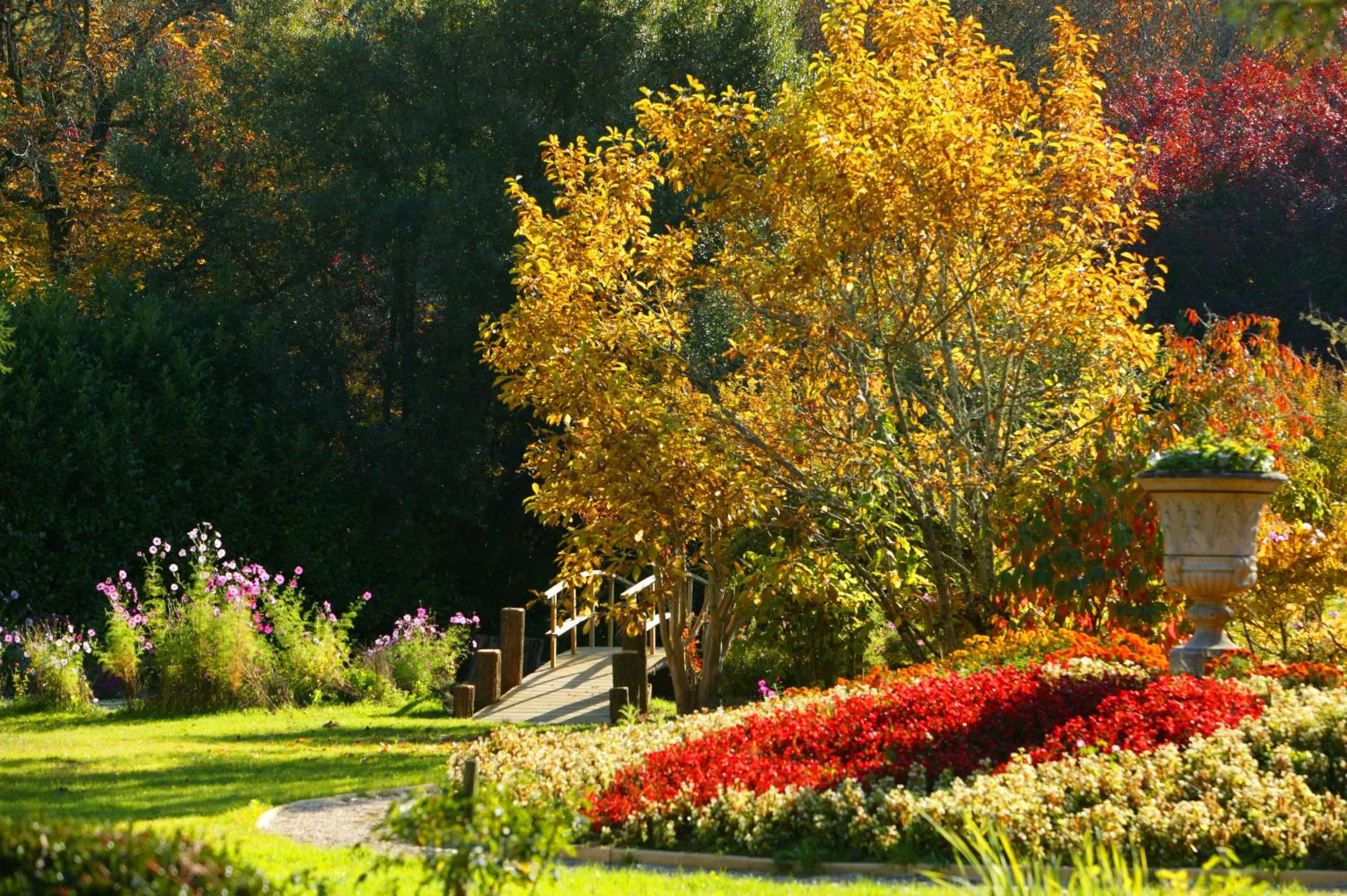 Spring in Le Manoir de Bellerive