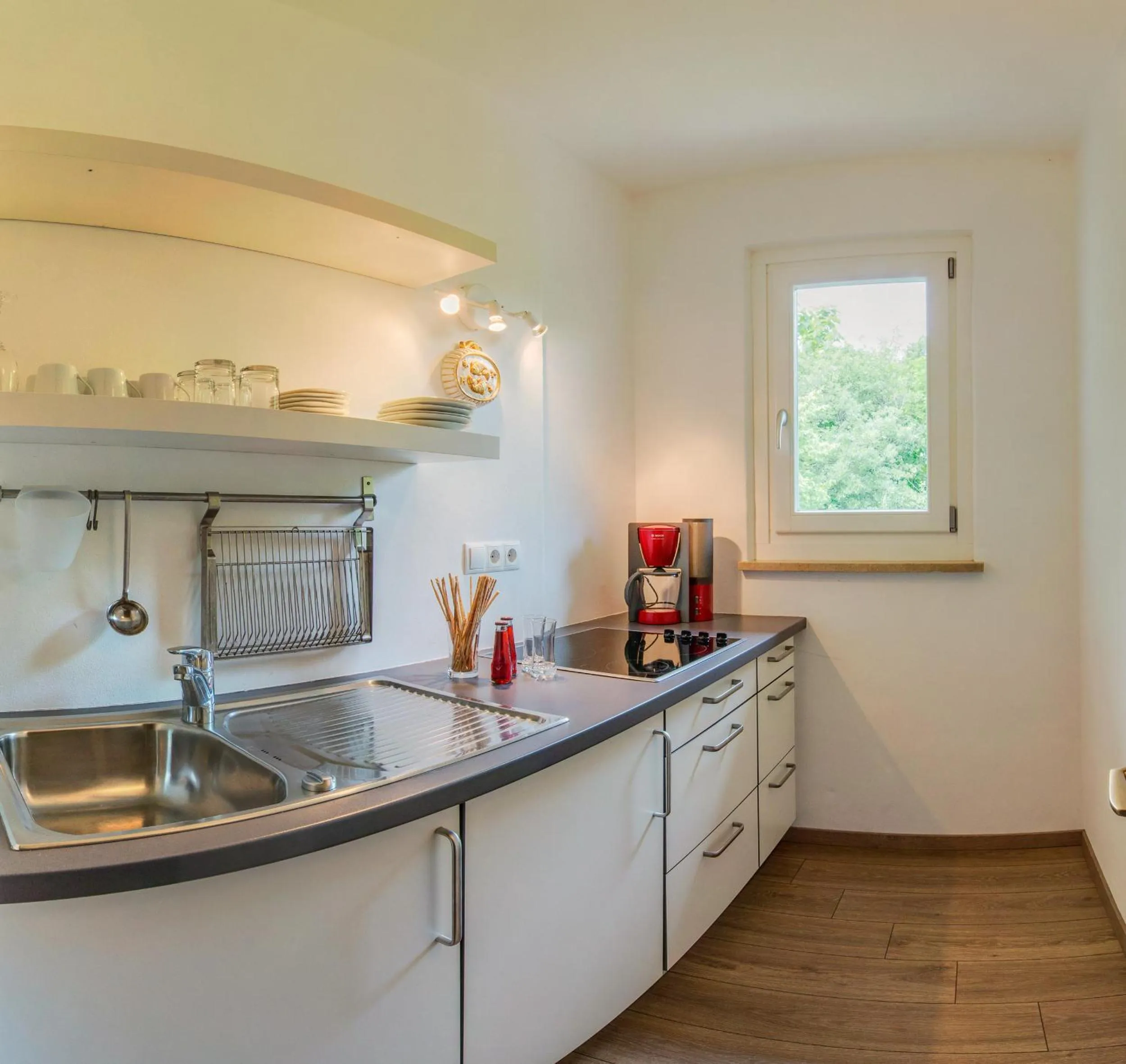 Kitchen or kitchenette in Pension Gruenwald