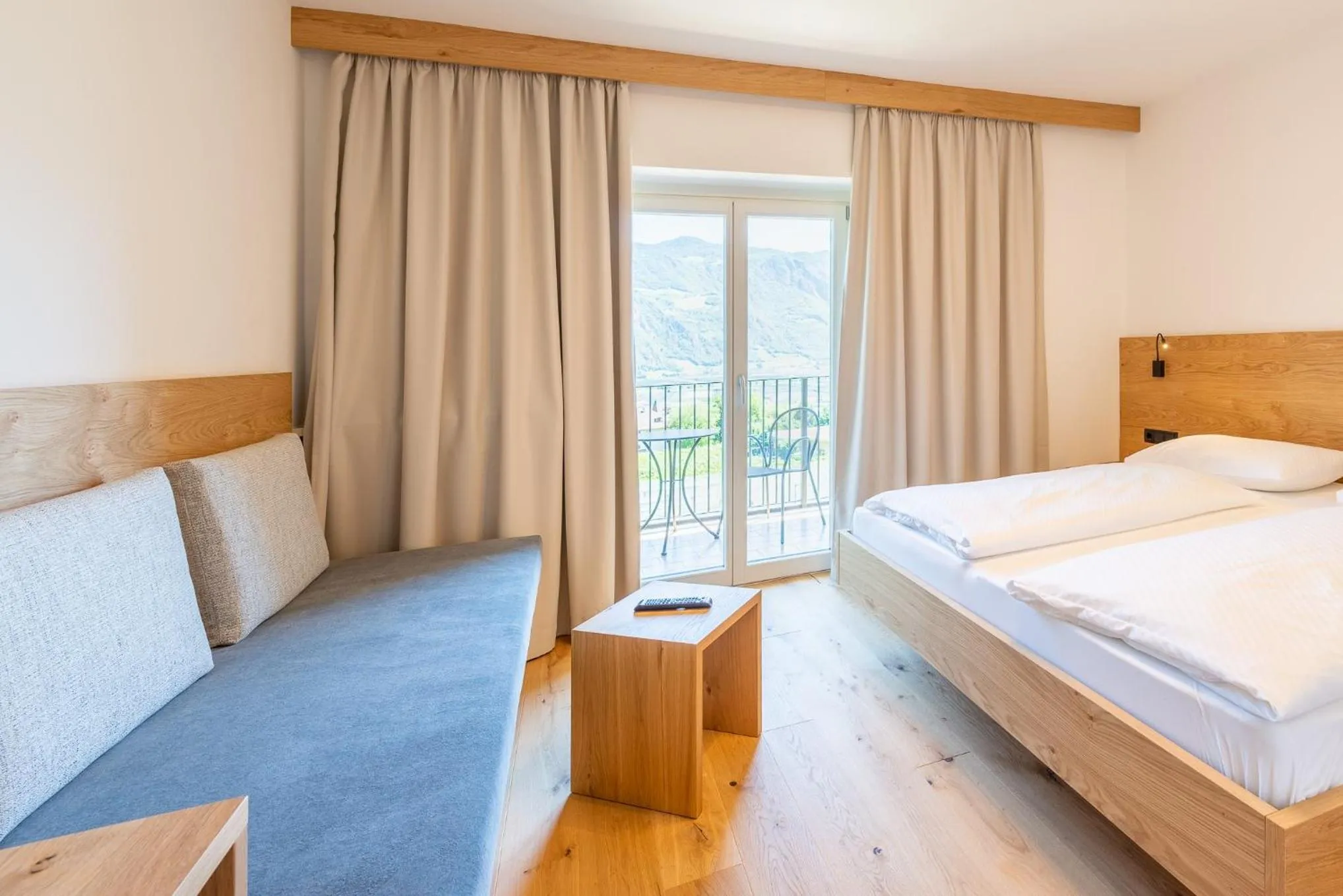 Bed in Pension Gruenwald