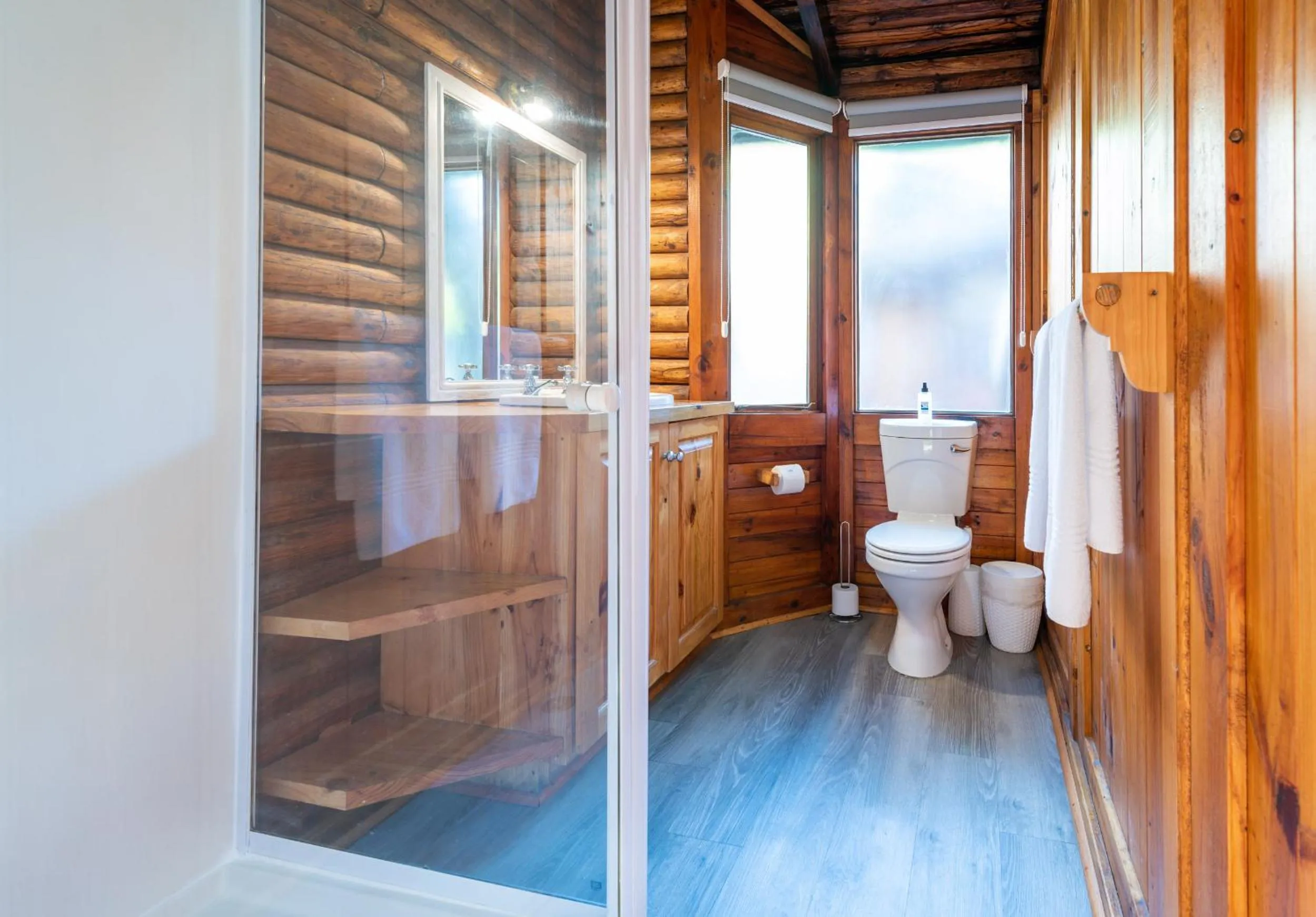 Toilet in Under Milkwood Resort