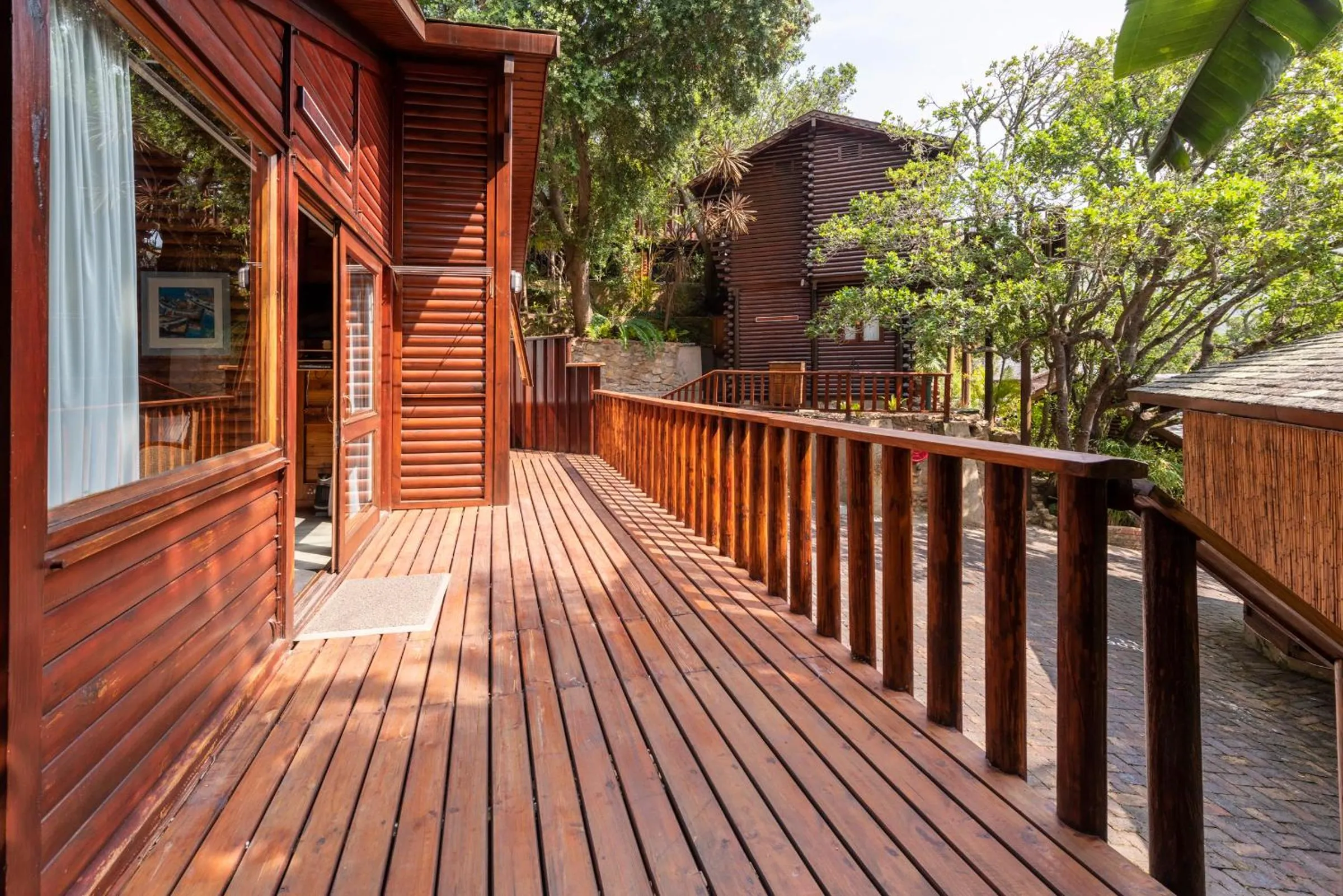 Balcony/Terrace in Under Milkwood Resort