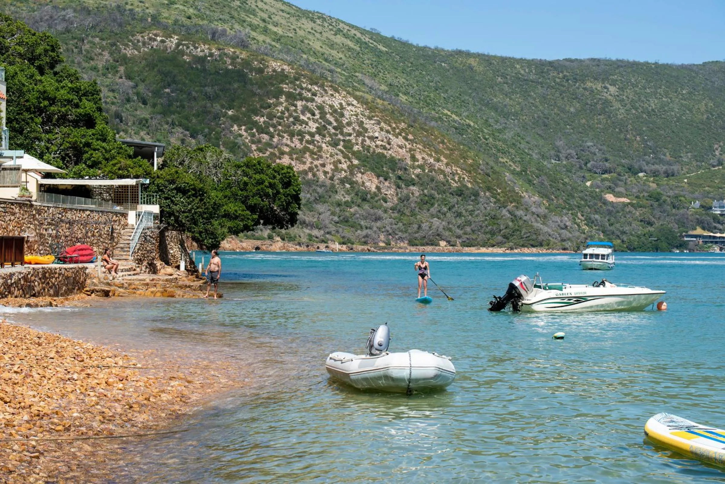 Beach in Under Milkwood Resort