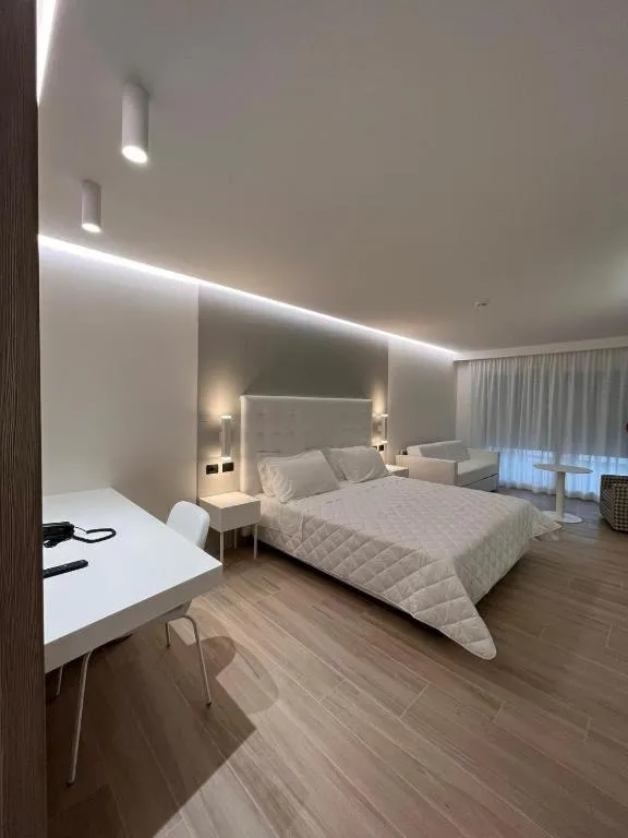 Bed in Hotel Columbus