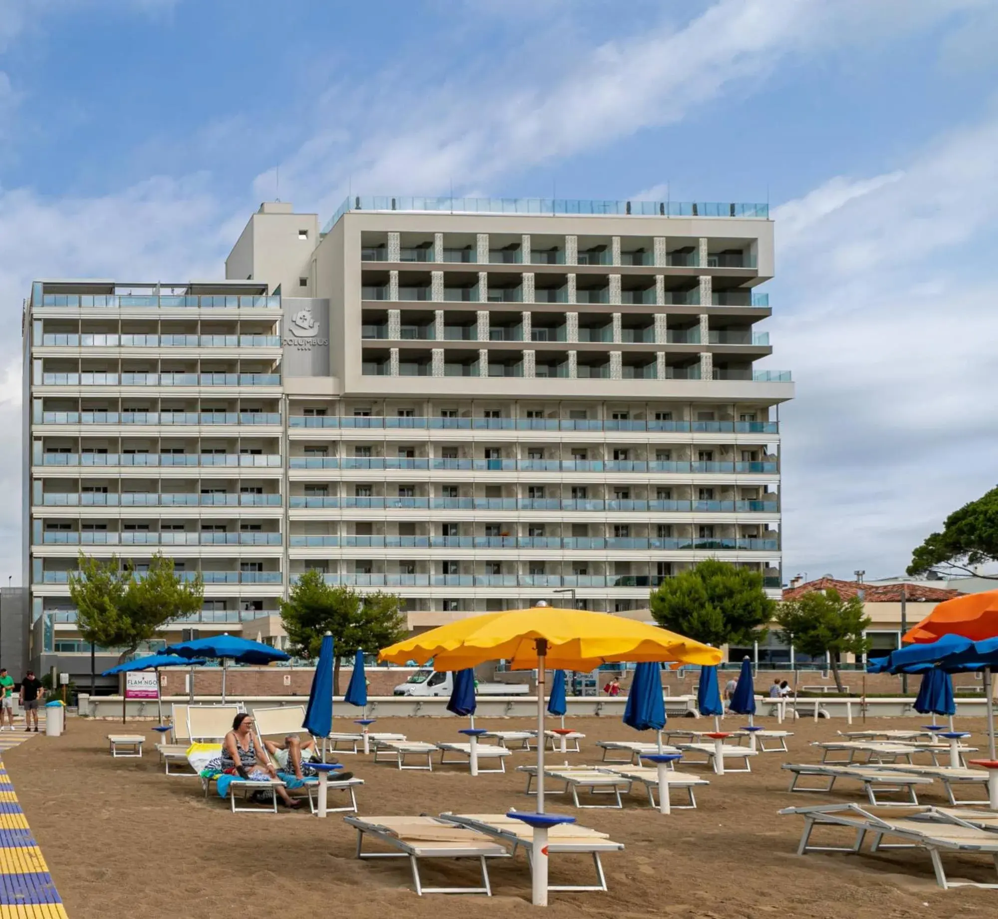 Two Connecting Double Rooms with Sea View in Hotel Columbus Two Connecting Double Rooms with Sea View in Hotel Columbus