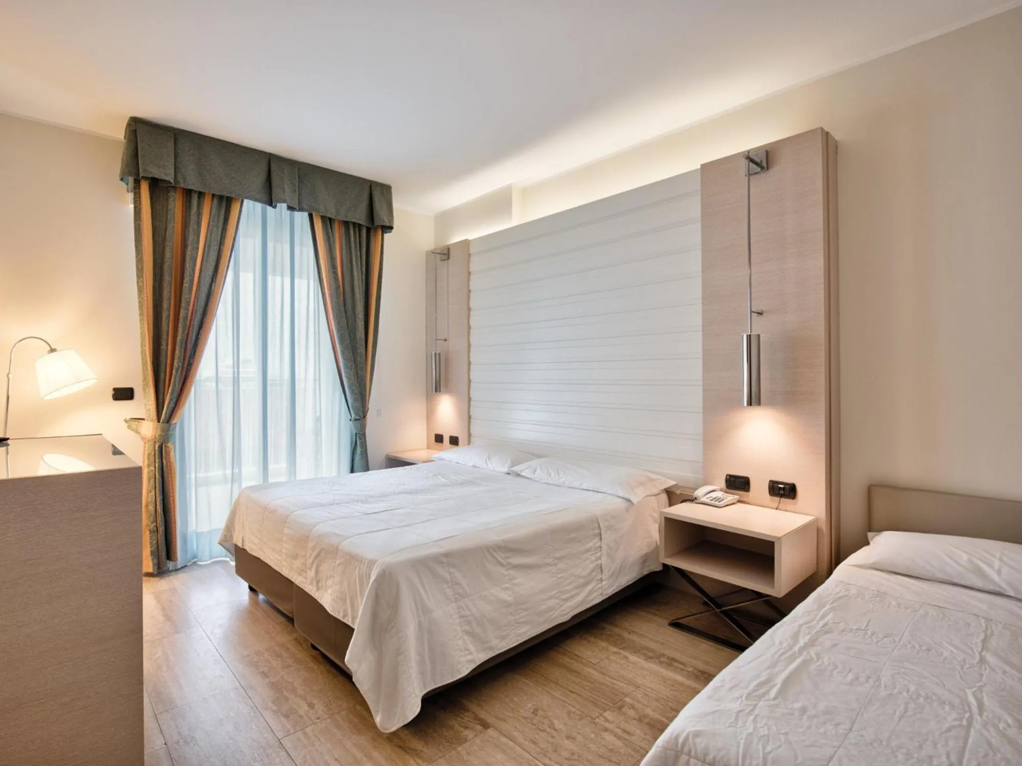 Bed in Hotel Columbus