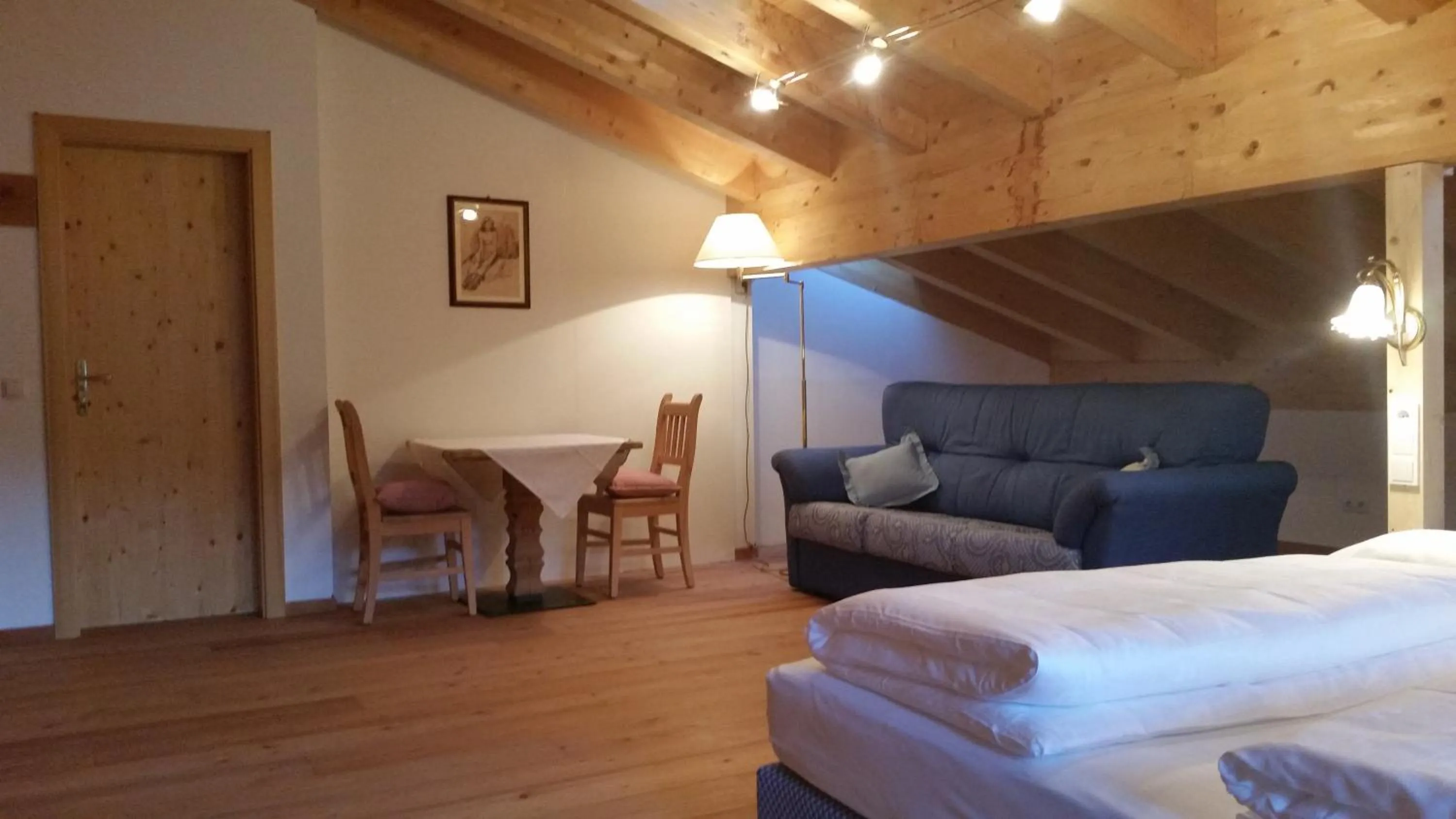 Living room, Bed in Family and Wellness Residence Ciasa Antersies