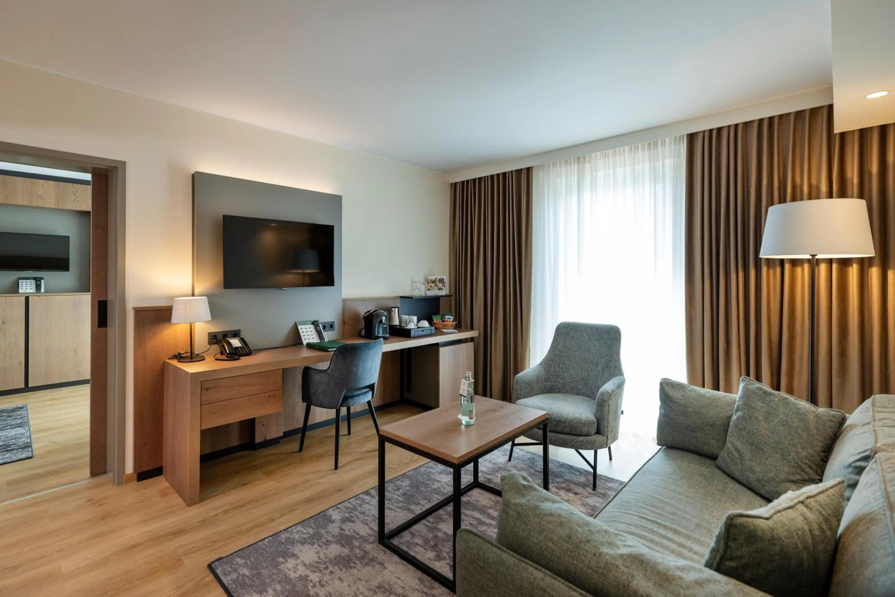 Living room in Rogner Hotel Tirana