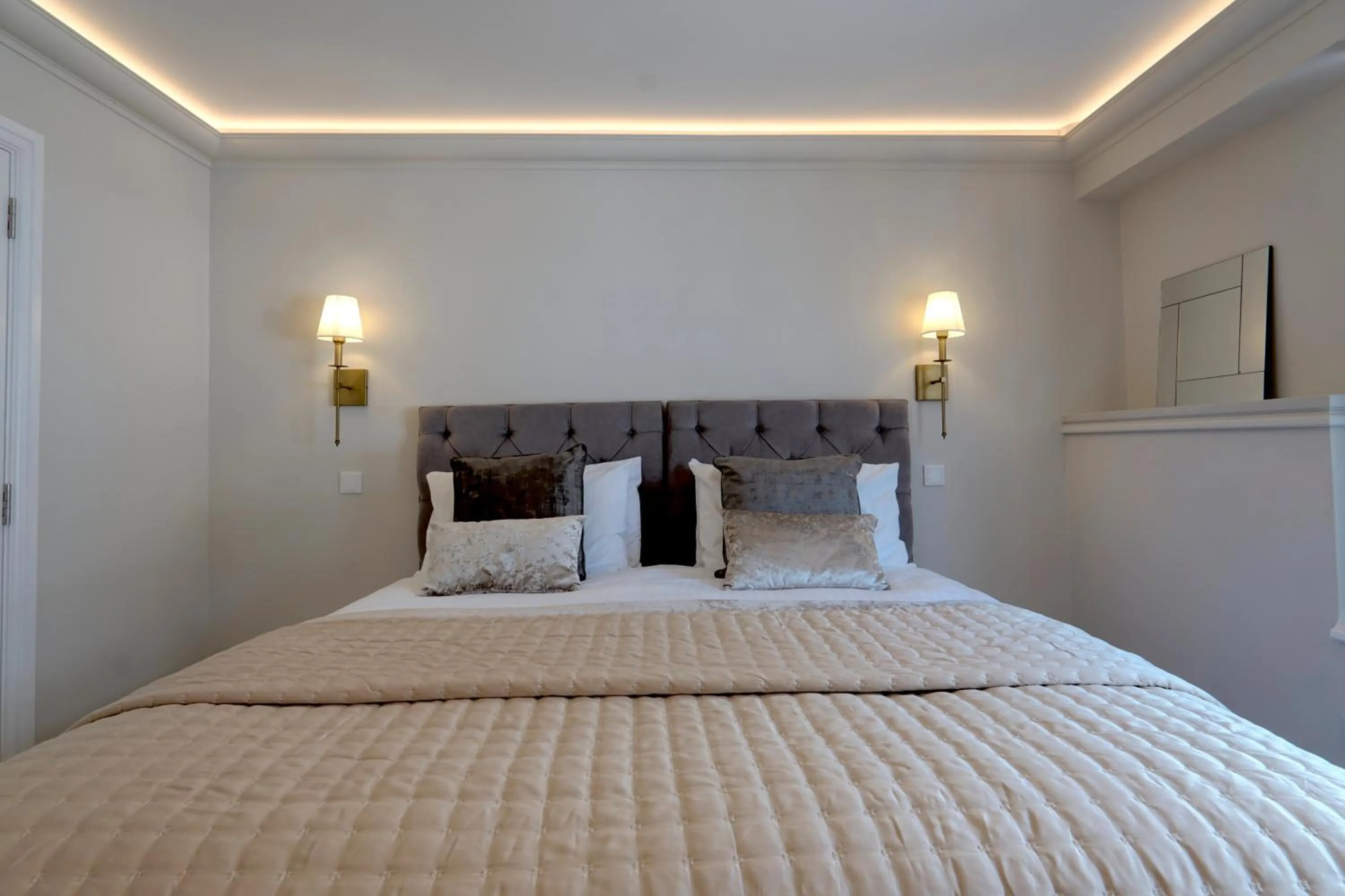 Bed in The Tannochbrae