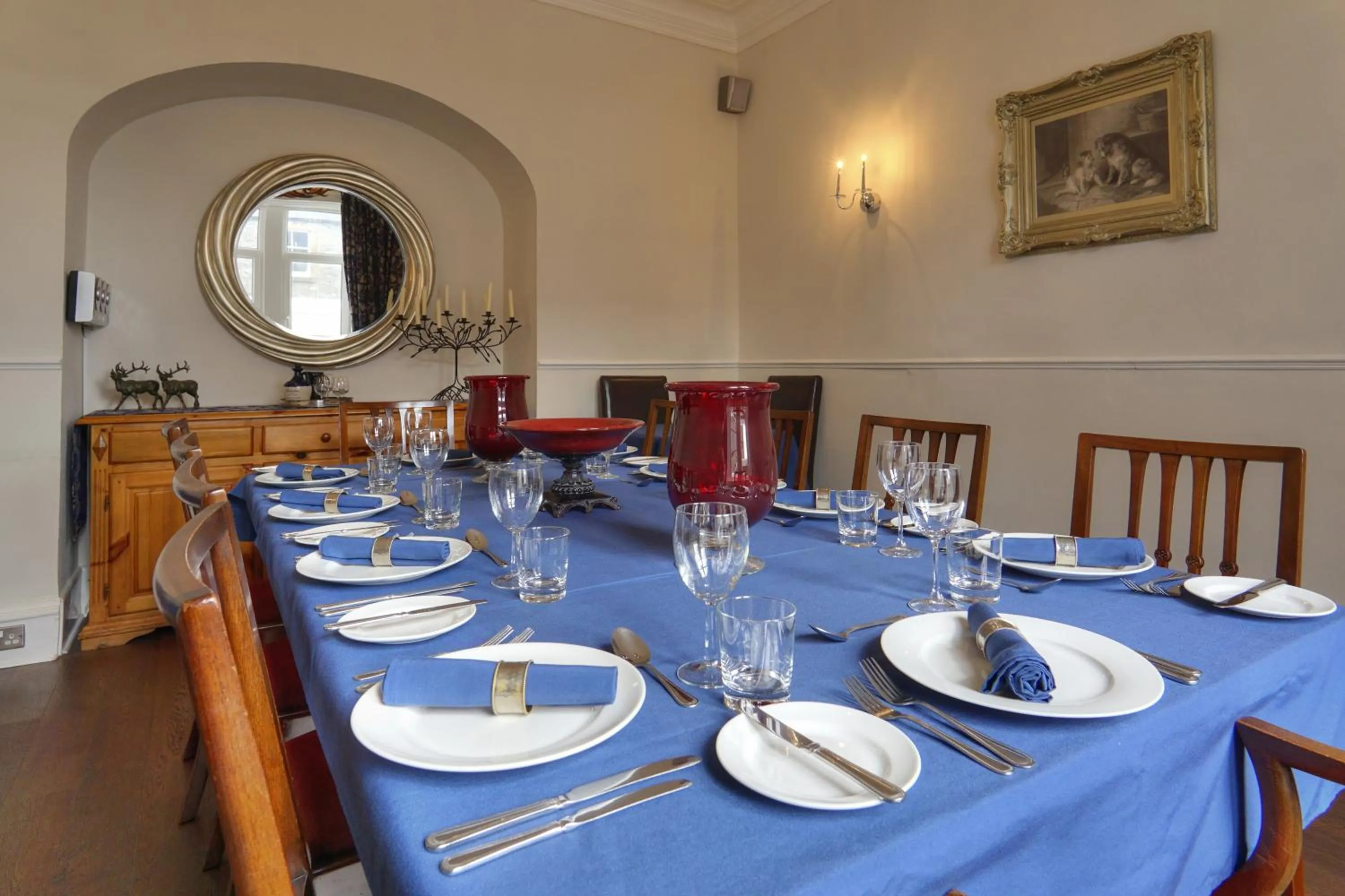 Seating area in The Tannochbrae