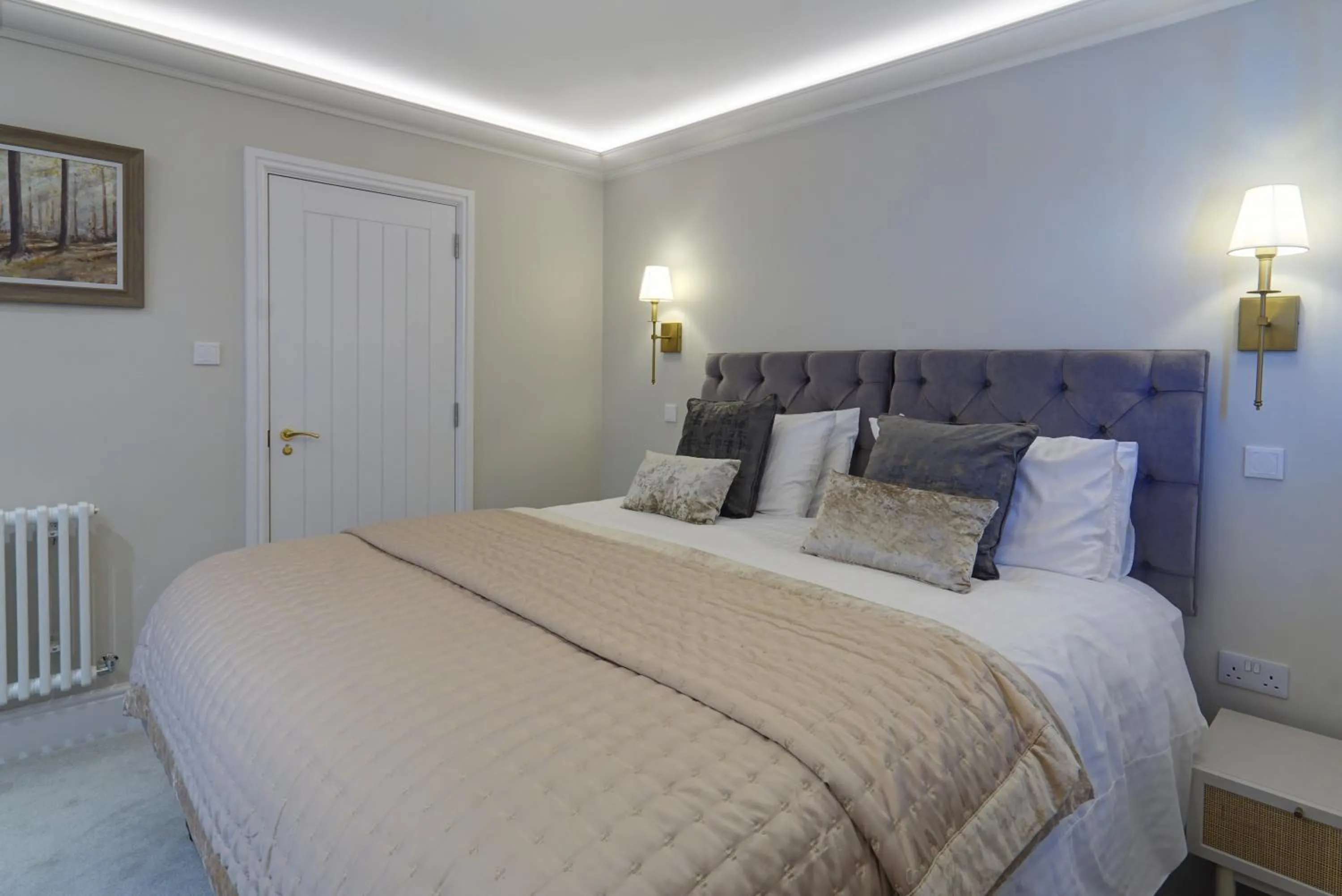 Bed in The Tannochbrae