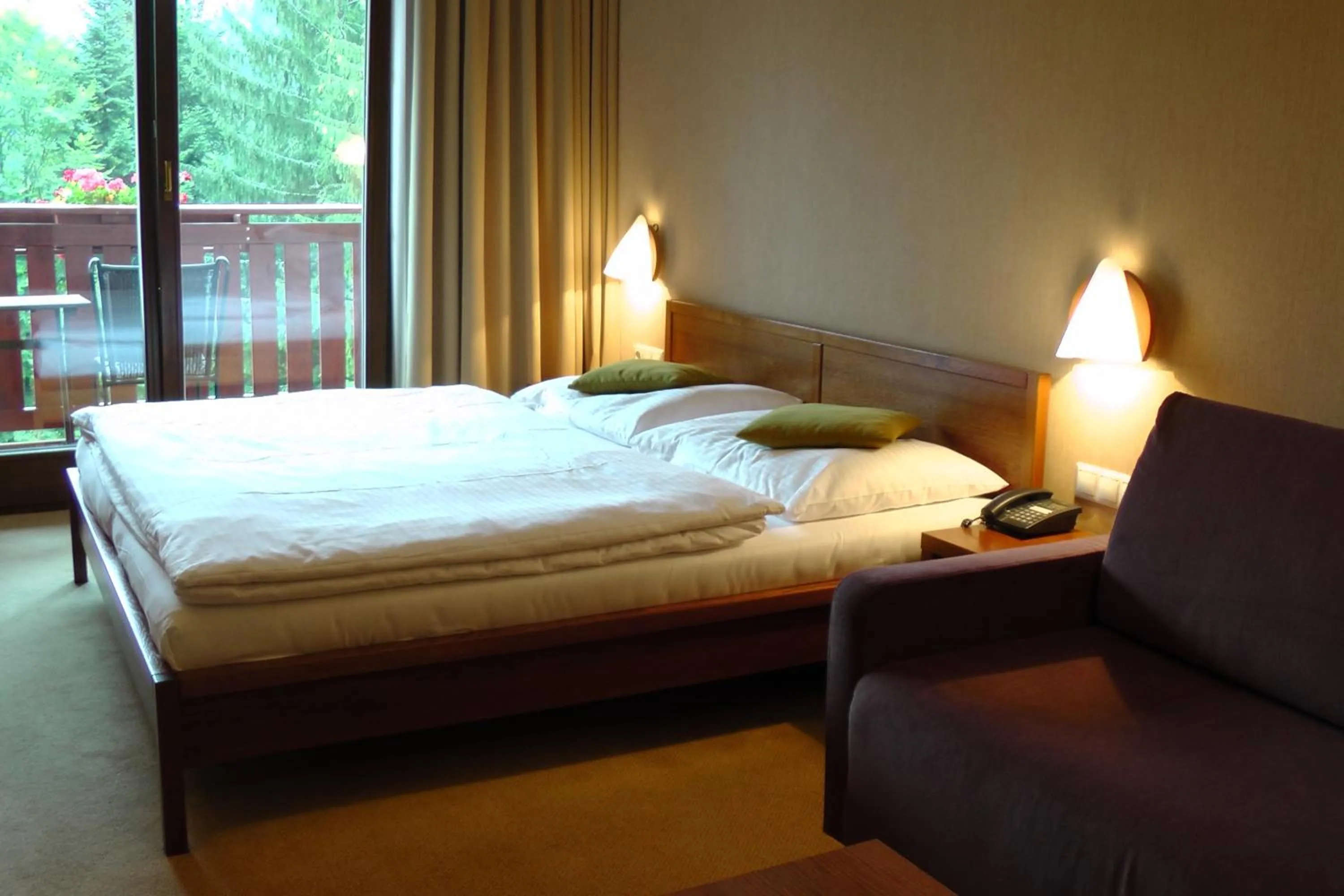 Bed in Hotel Rozsutec