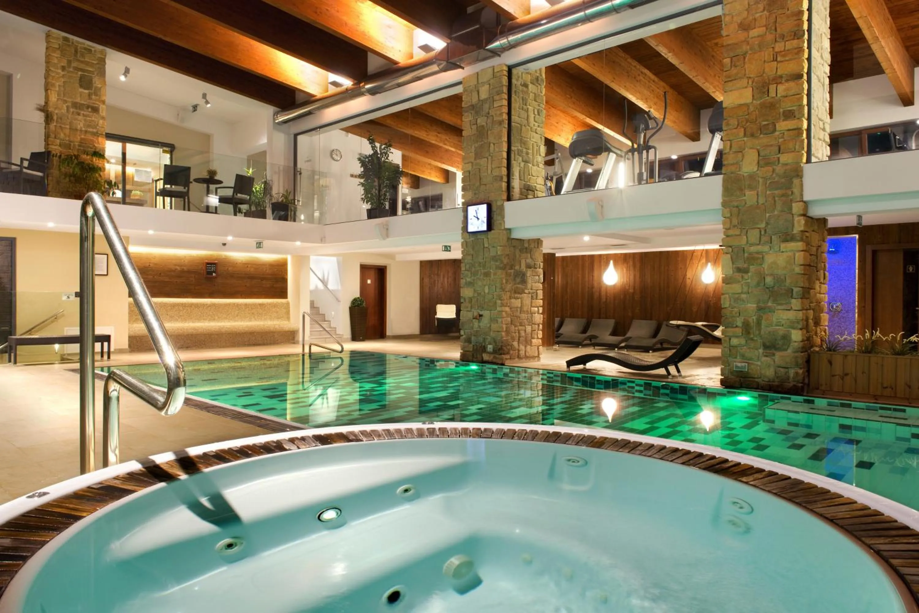 Swimming pool in Hotel Rozsutec