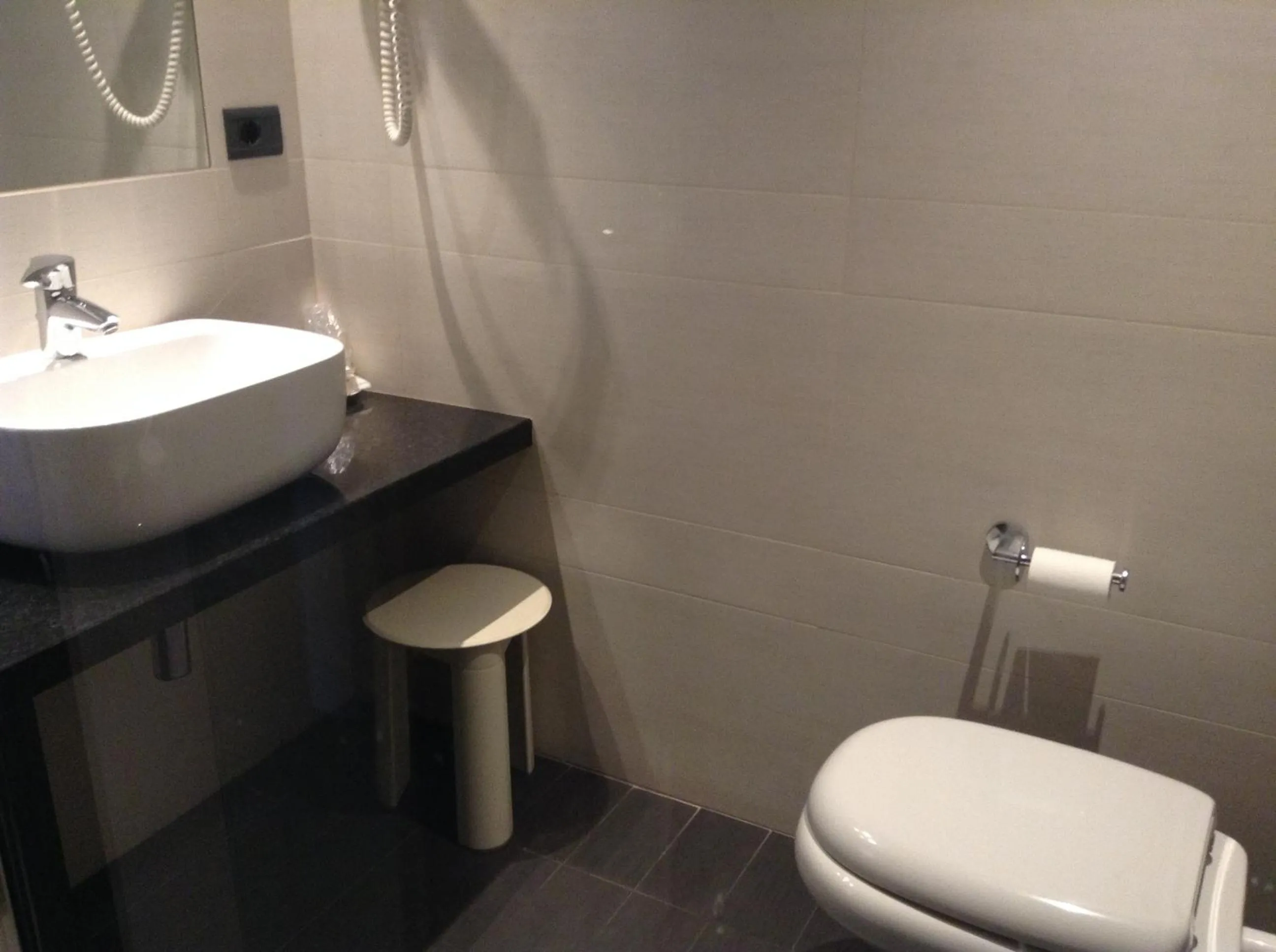 Bathroom in Hotel San Carlo