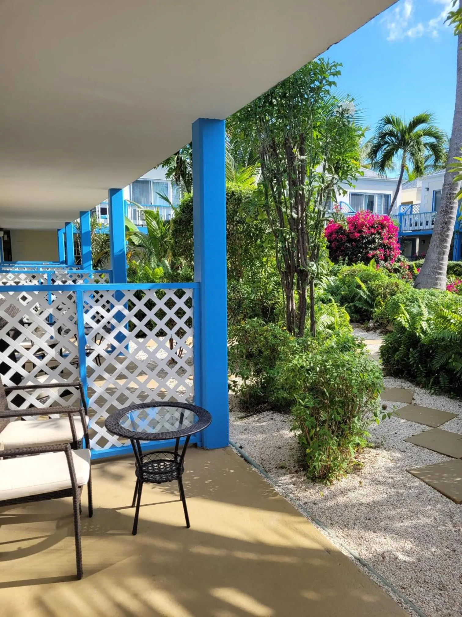 Garden in Sibonne Beach Hotel