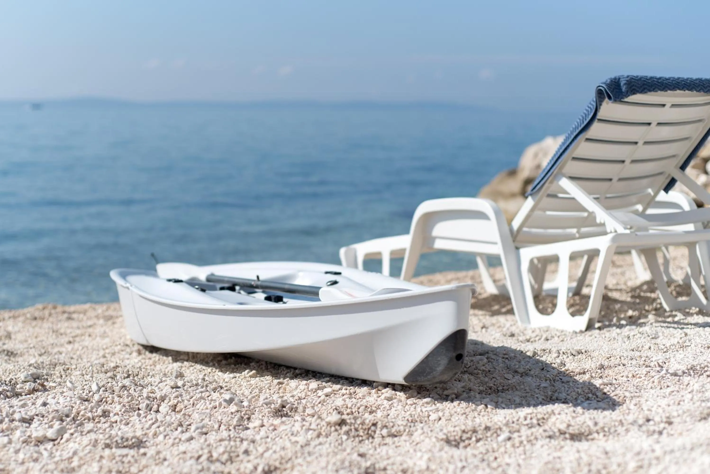 Beach in Beachfront Apartments Zanic
