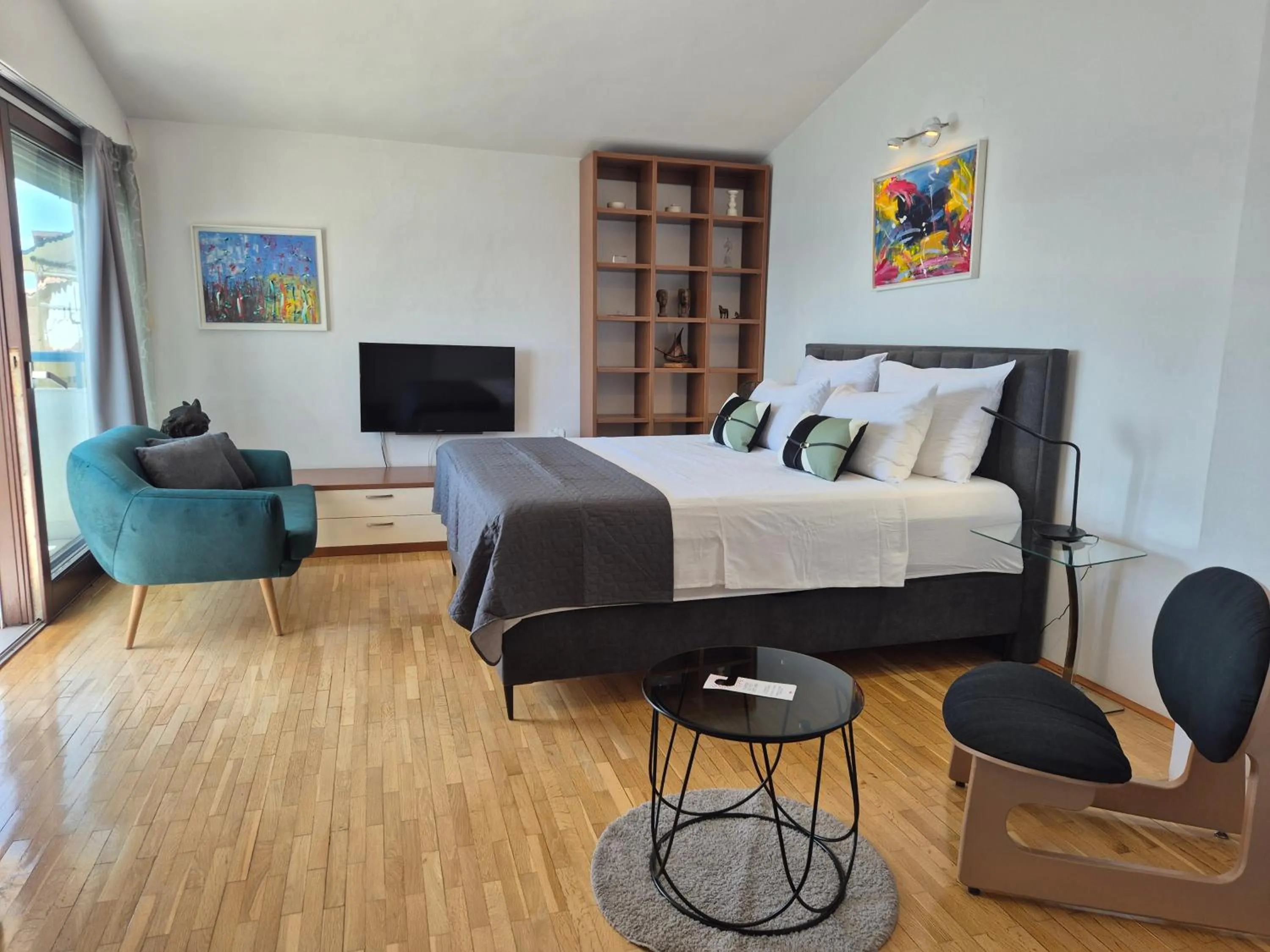Bed in Beachfront Apartments Zanic