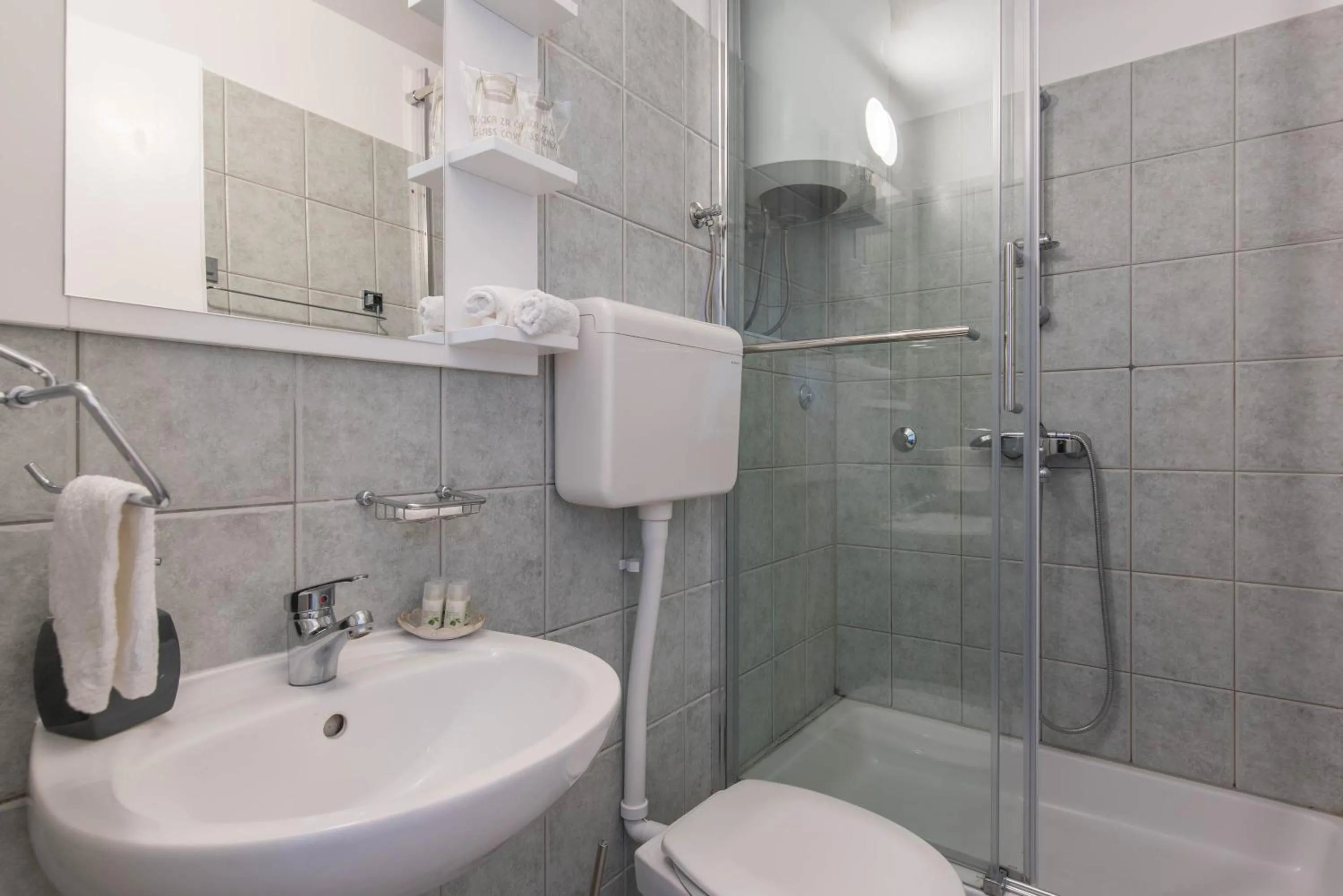 Bathroom in Beachfront Apartments Zanic
