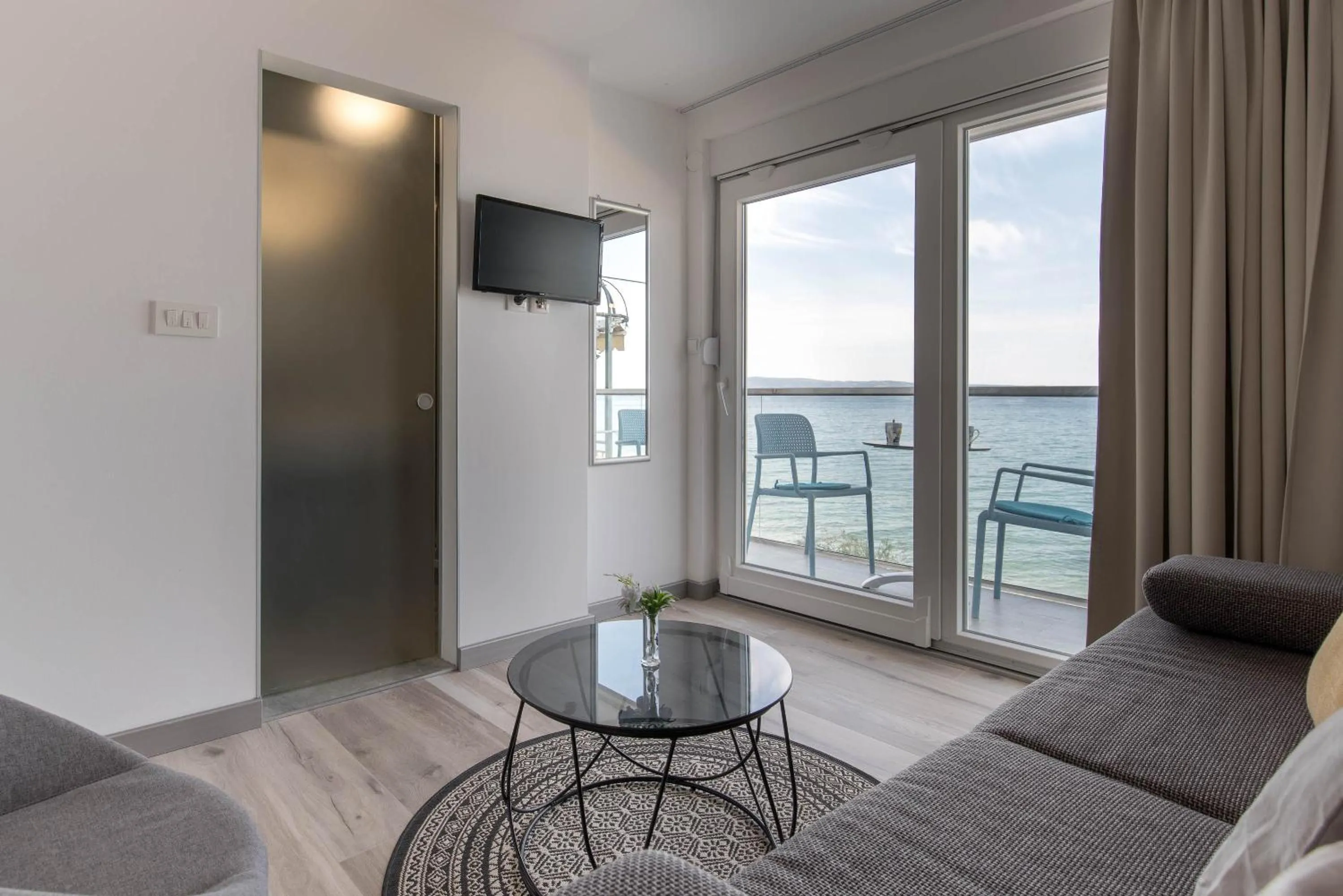 Living room in Beachfront Apartments Zanic