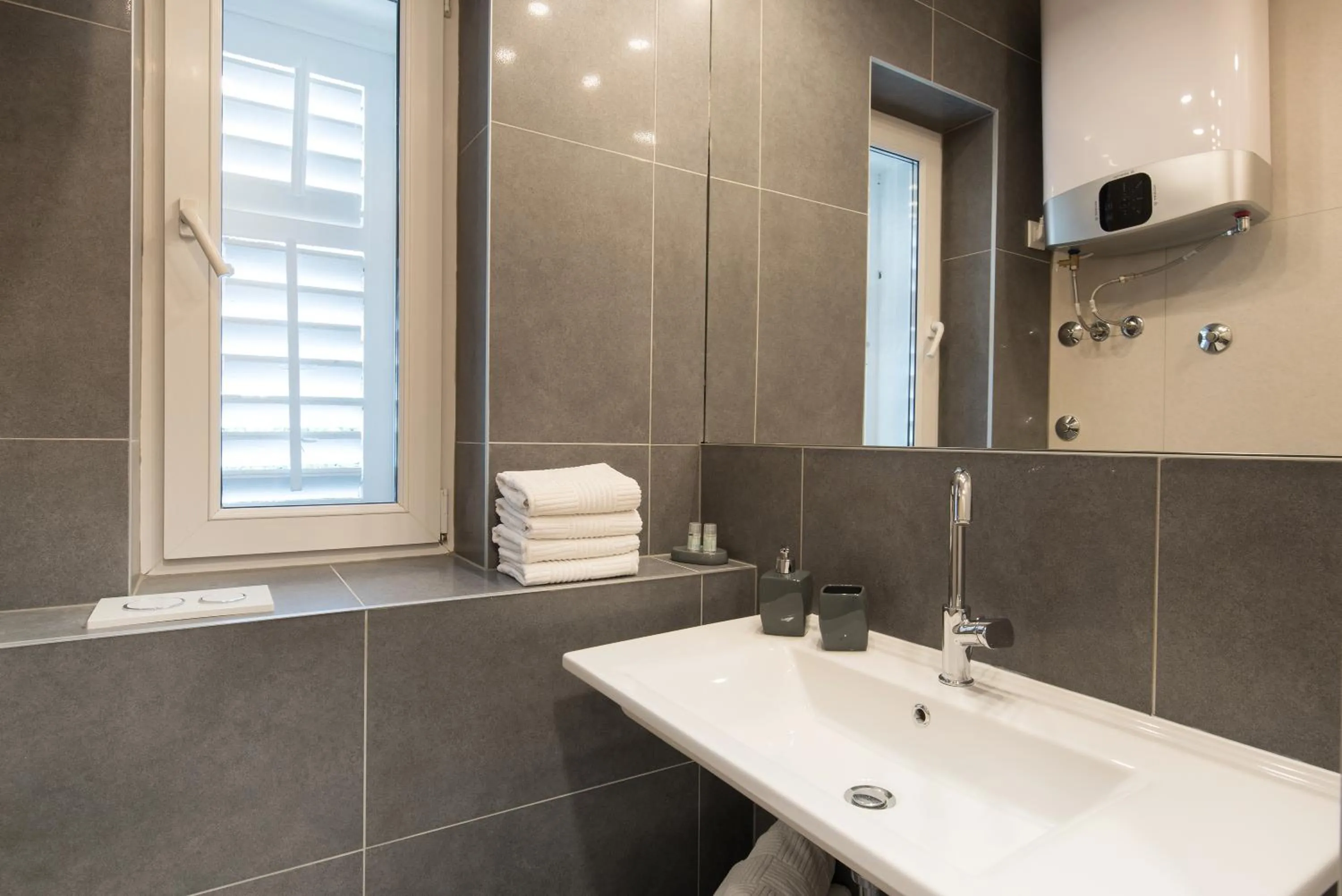 Bathroom in Beachfront Apartments Zanic