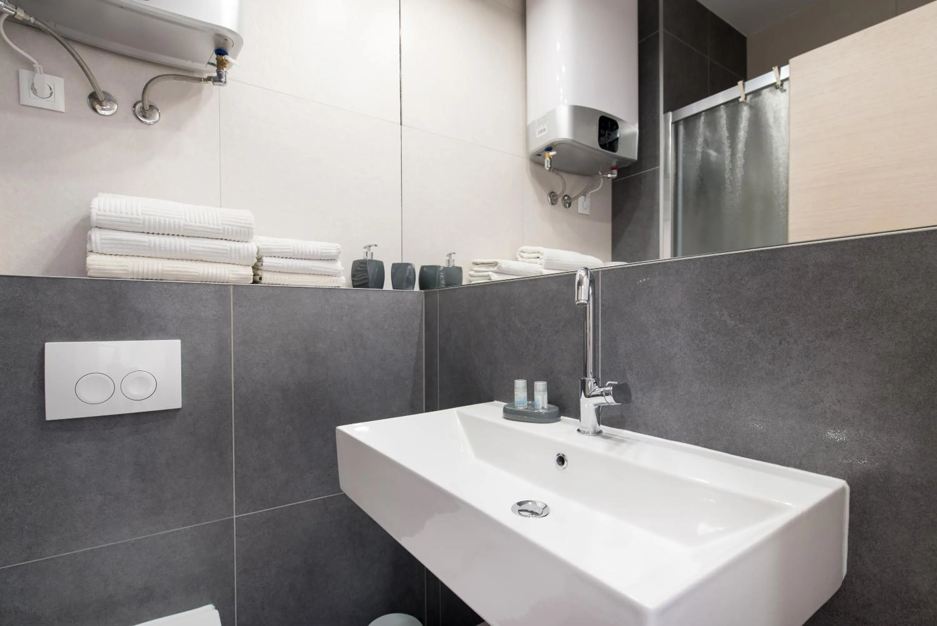 Bathroom in Beachfront Apartments Zanic