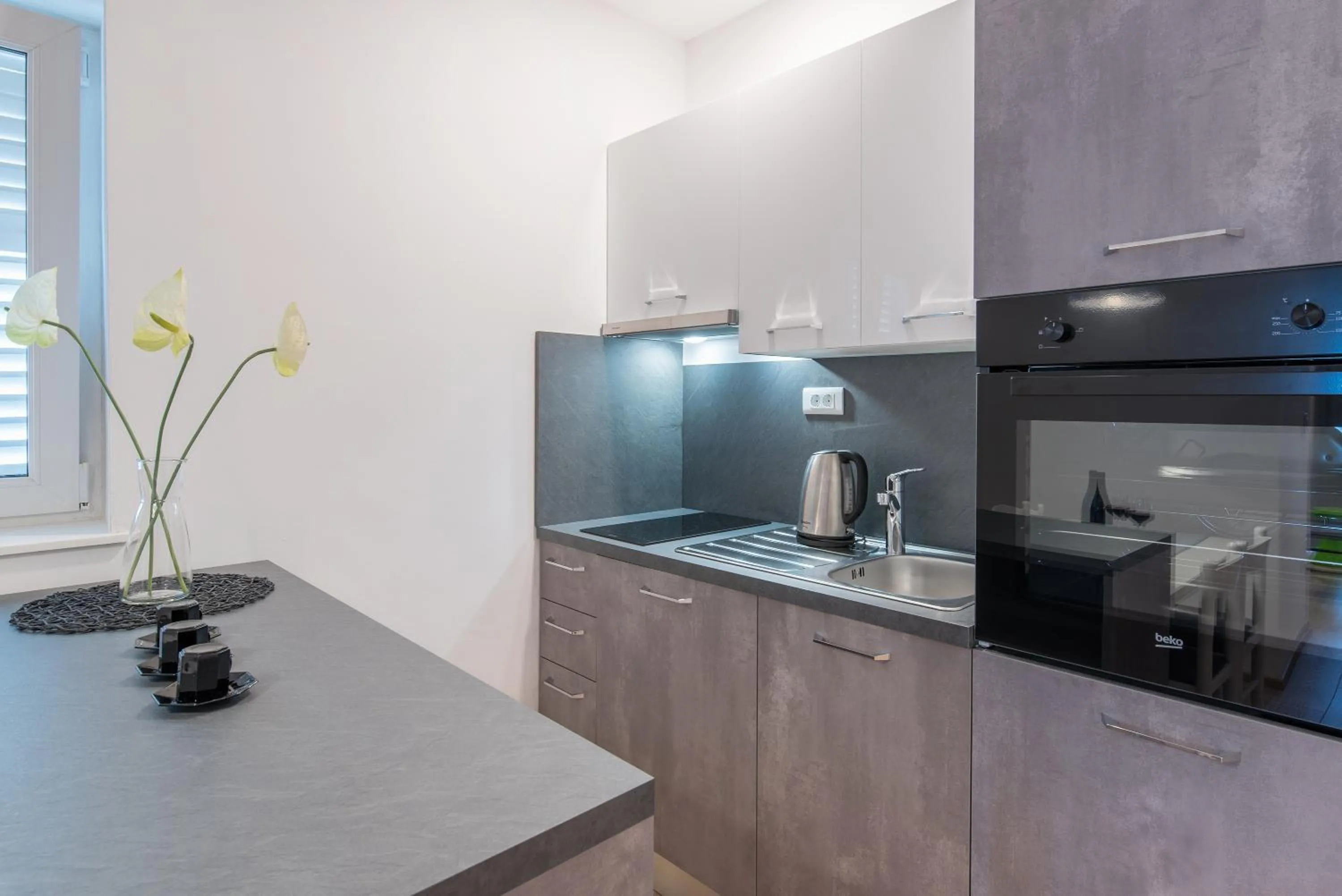 Kitchen or kitchenette in Beachfront Apartments Zanic