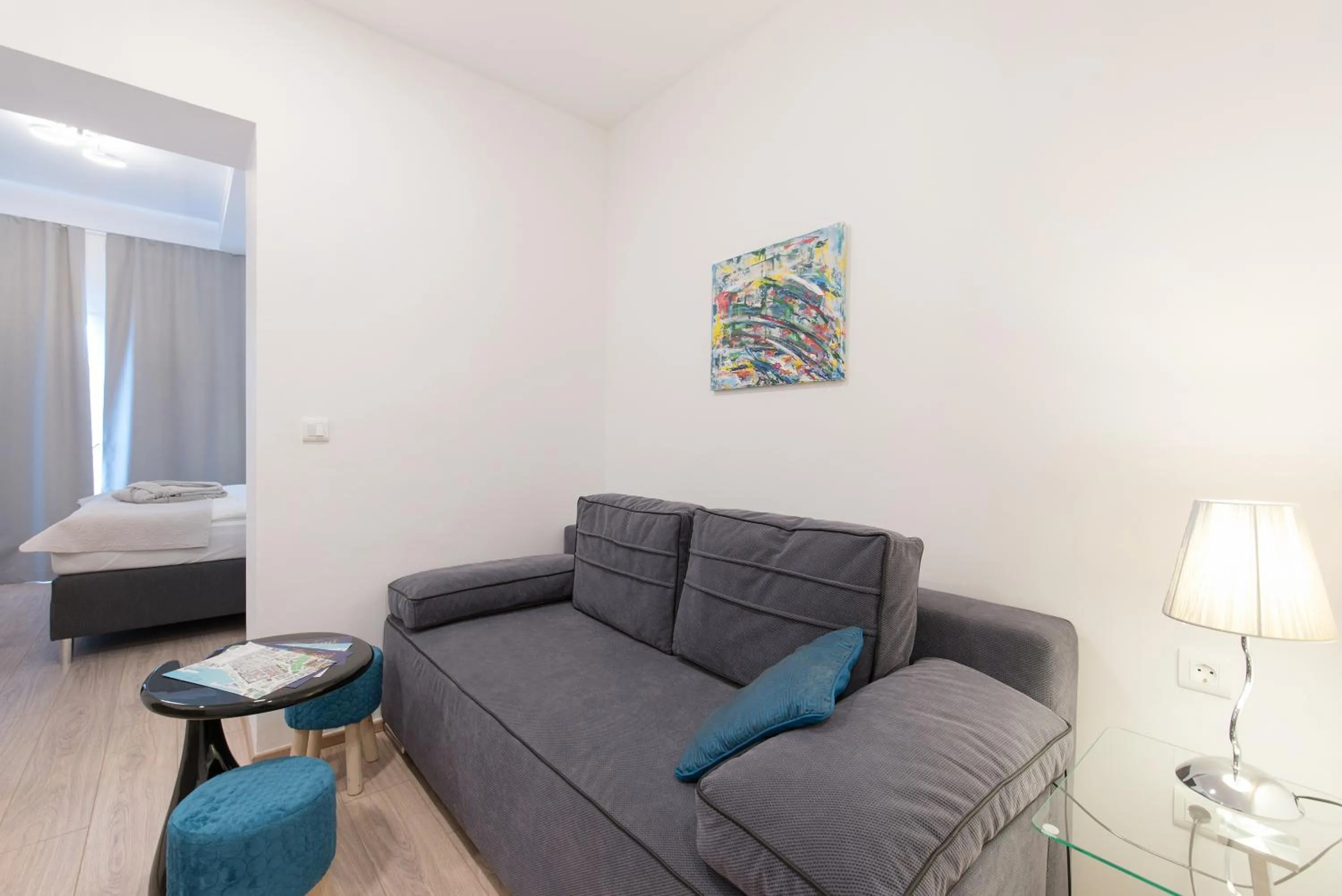 Living room in Beachfront Apartments Zanic