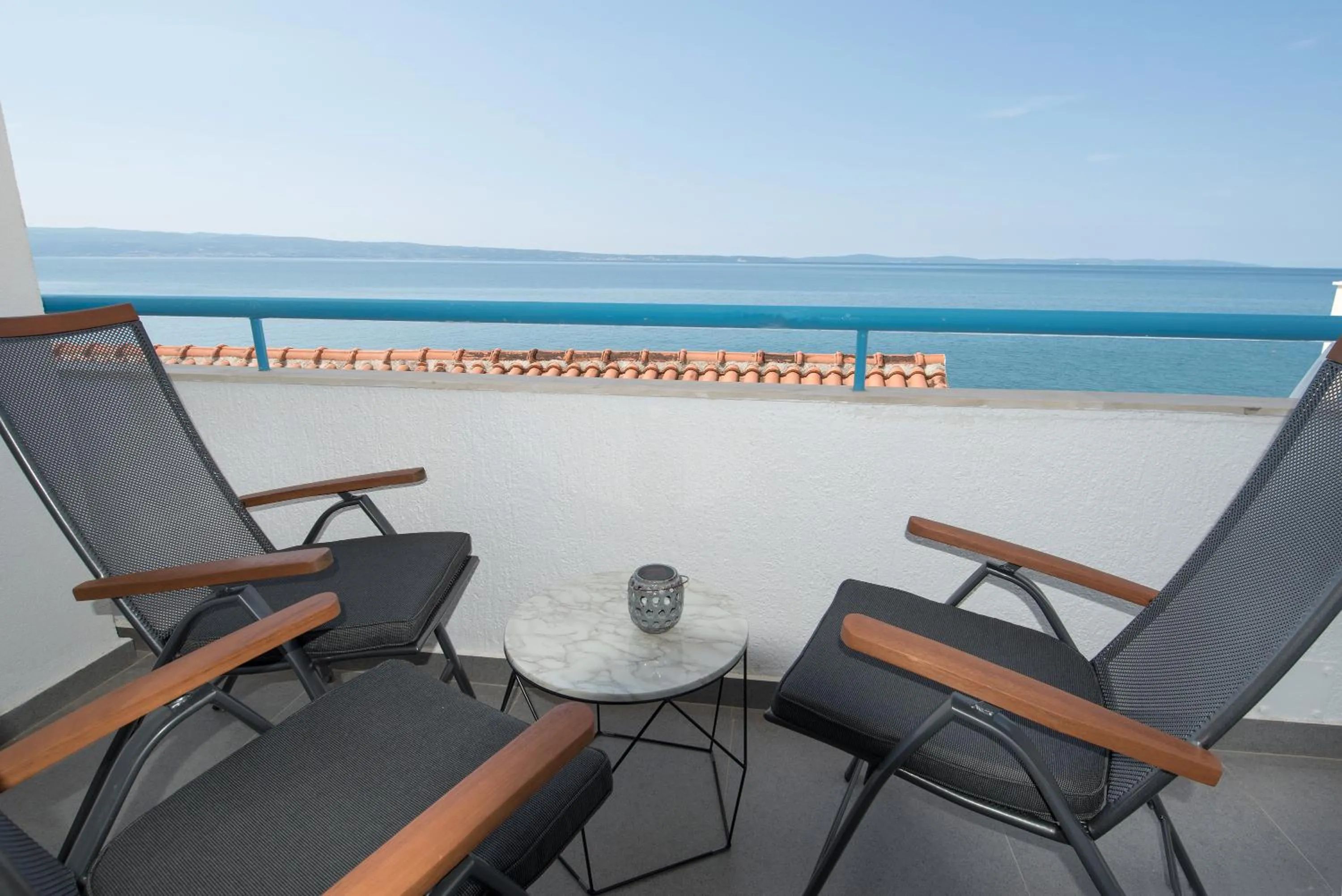 Sea view in Beachfront Apartments Zanic