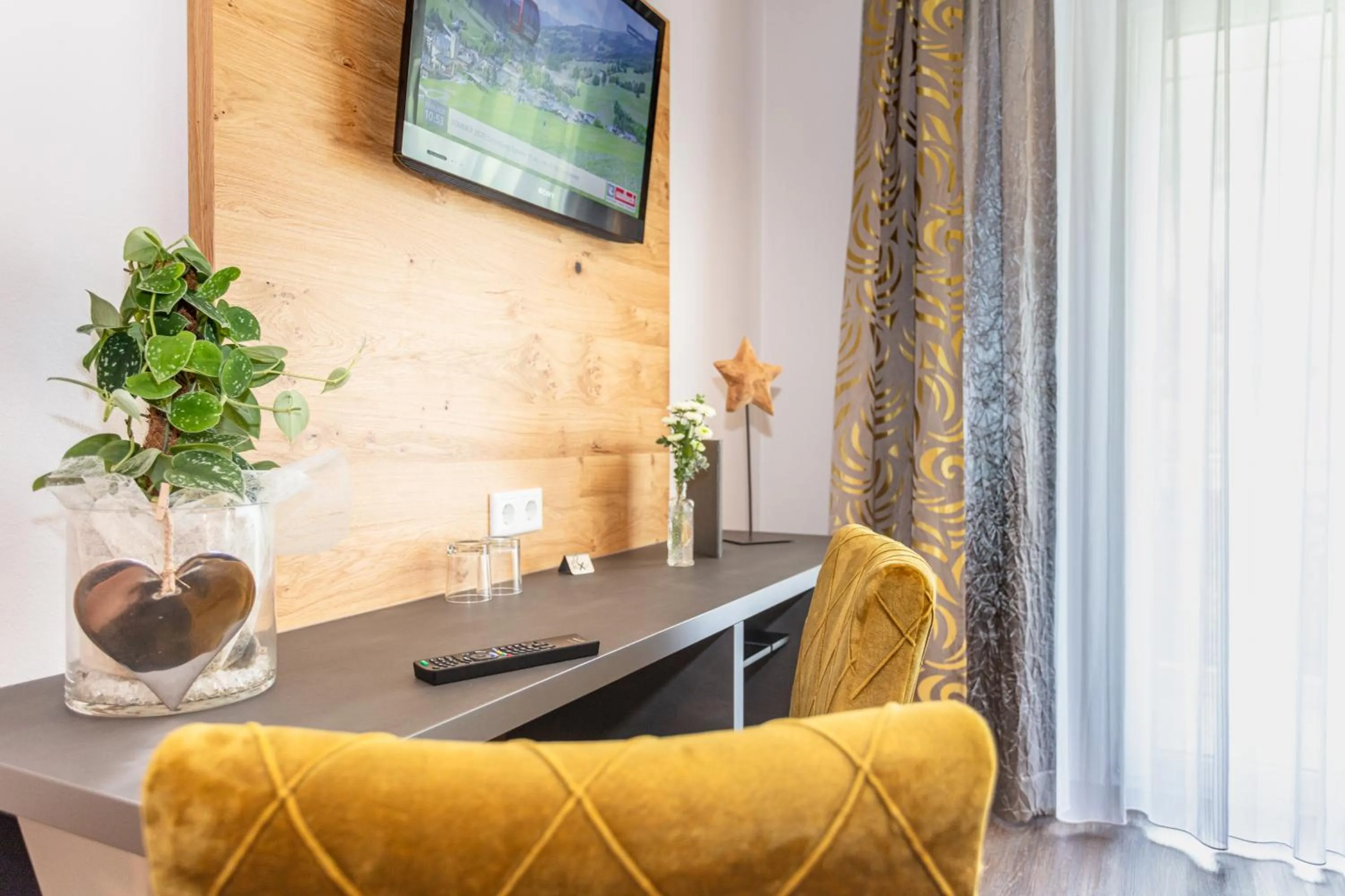 Seating area in Hotel Almrausch