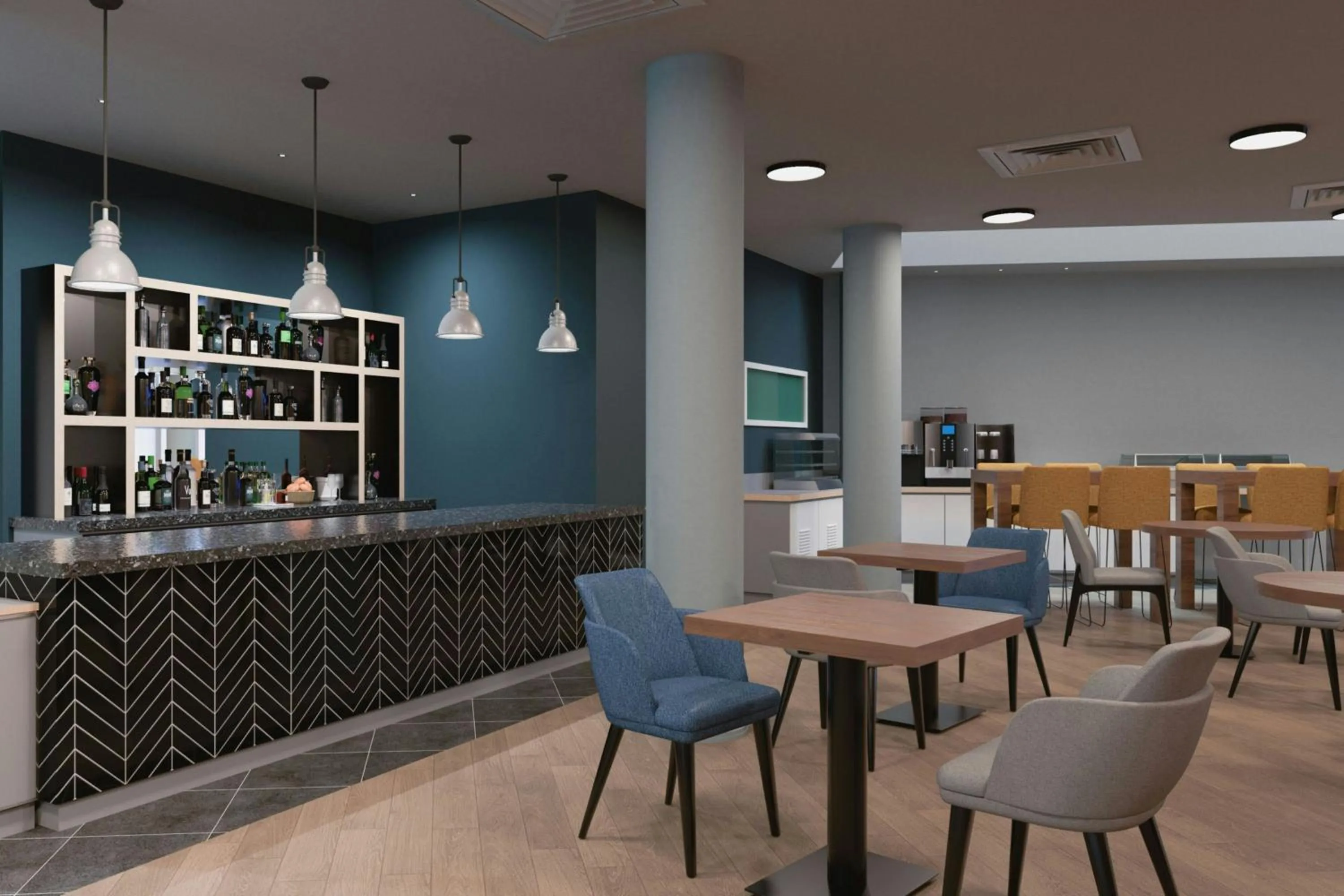 Lounge or bar in Sleeperz Hotel Newcastle