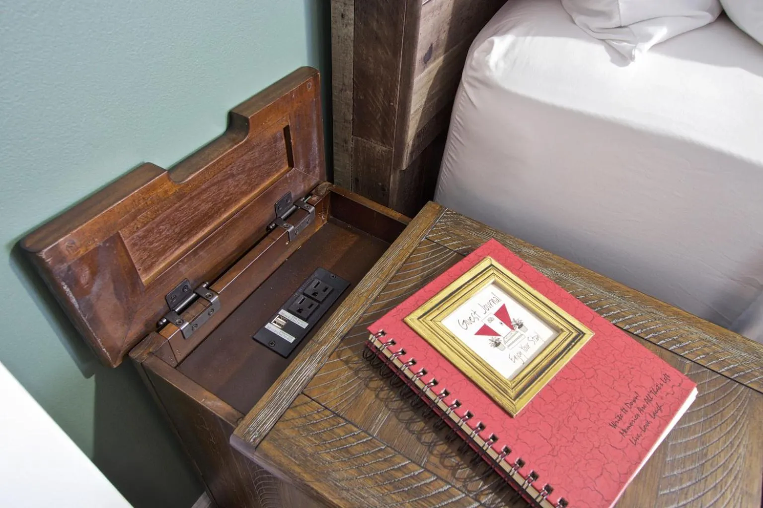 Bed in Blacksburg Bed & Breakfast