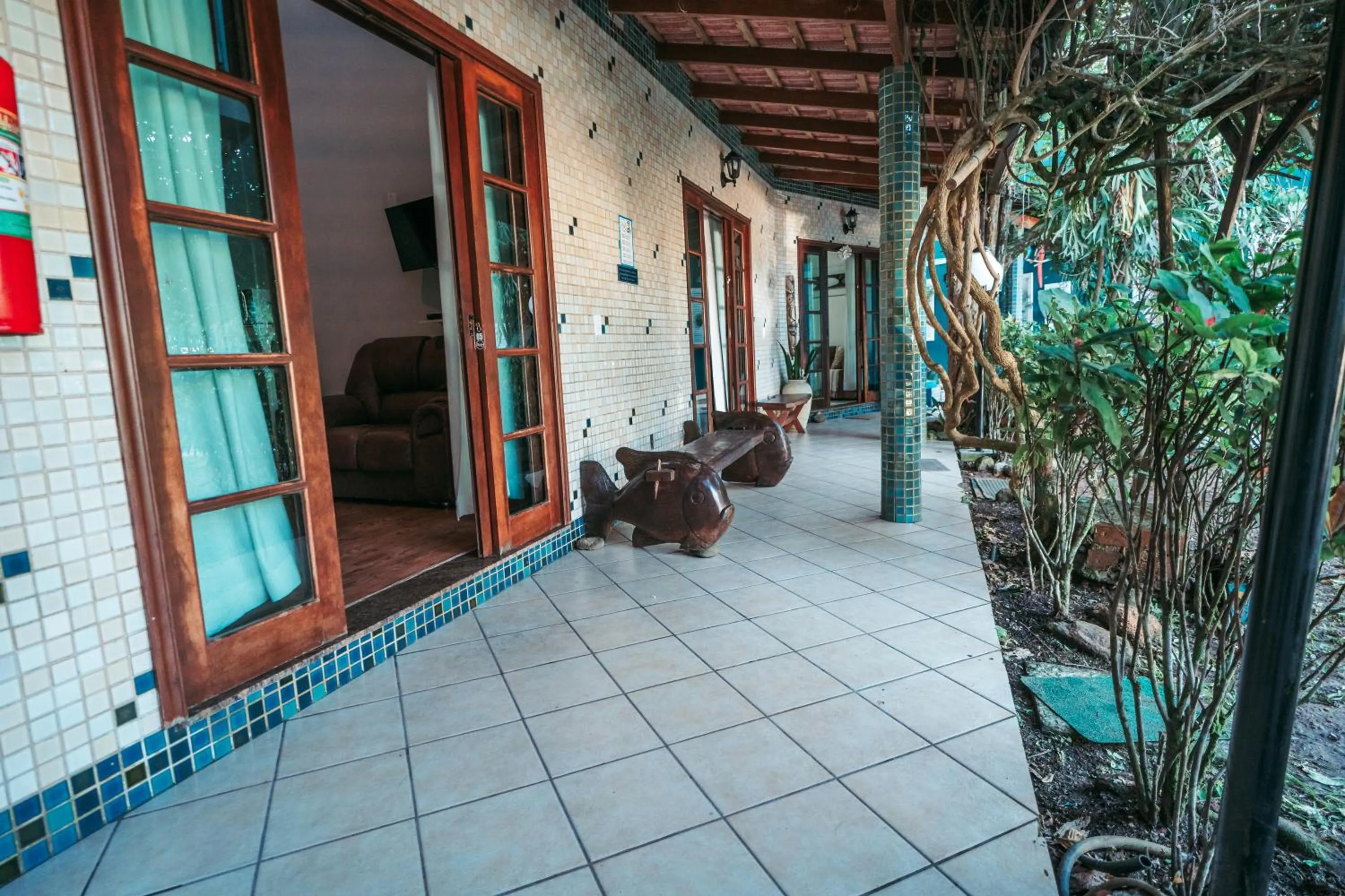 Property building in Pousada Villa Atlântica