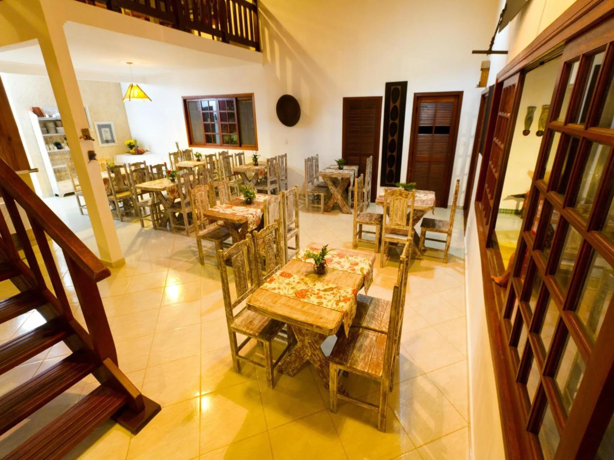 Restaurant/places to eat in Pousada Villa Atlântica