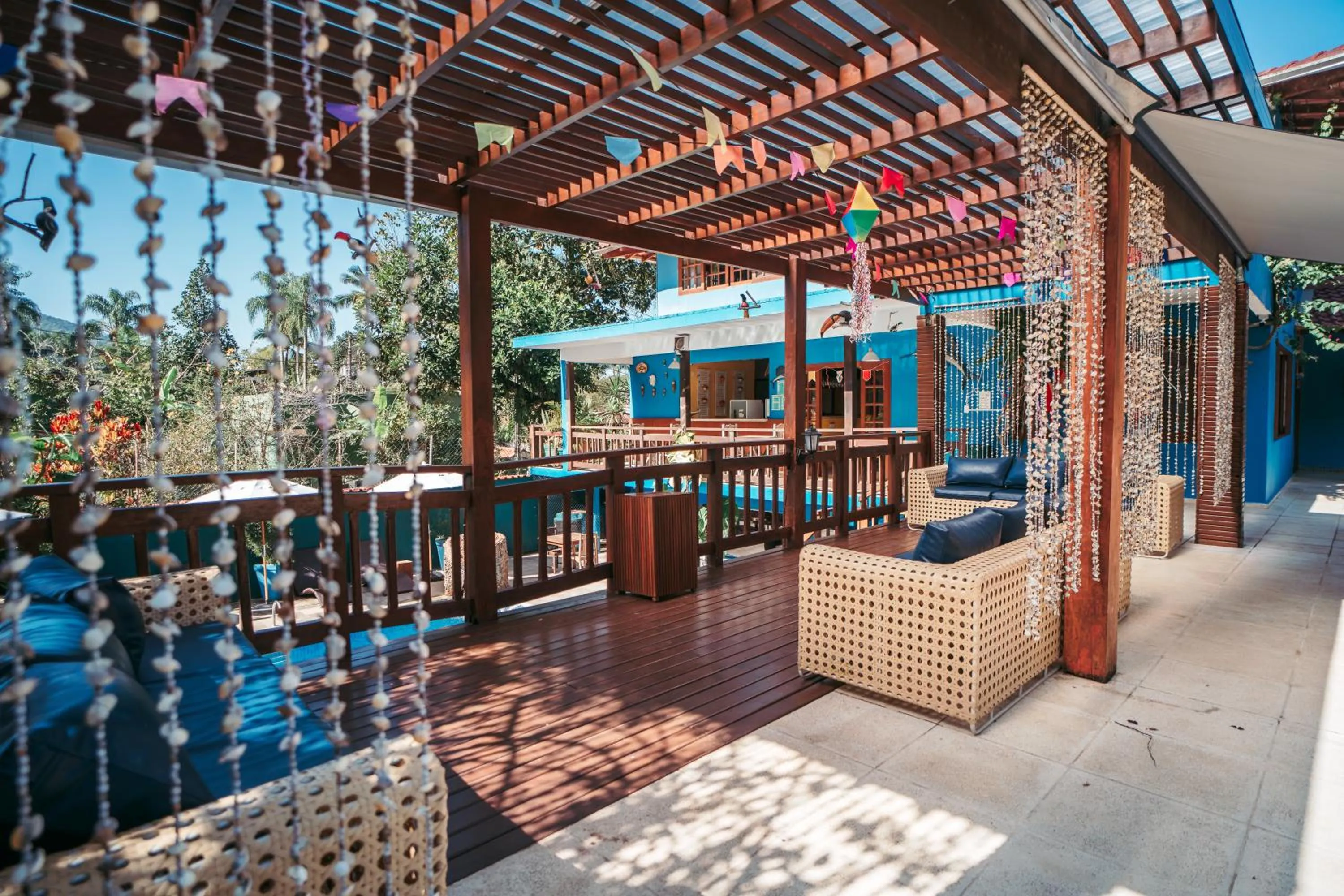 Swimming pool in Pousada Villa Atlântica