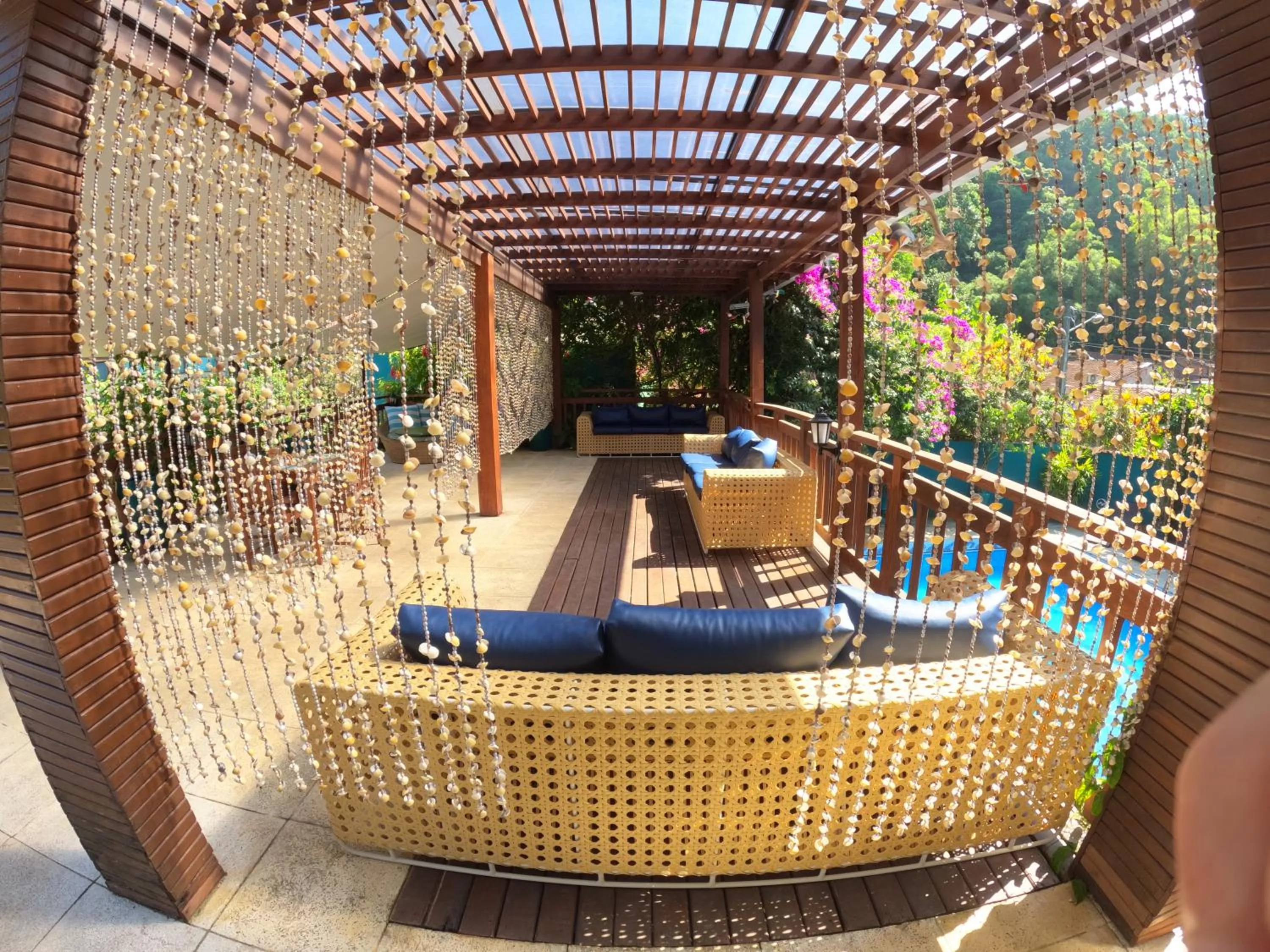 Balcony/Terrace in Pousada Villa Atlântica