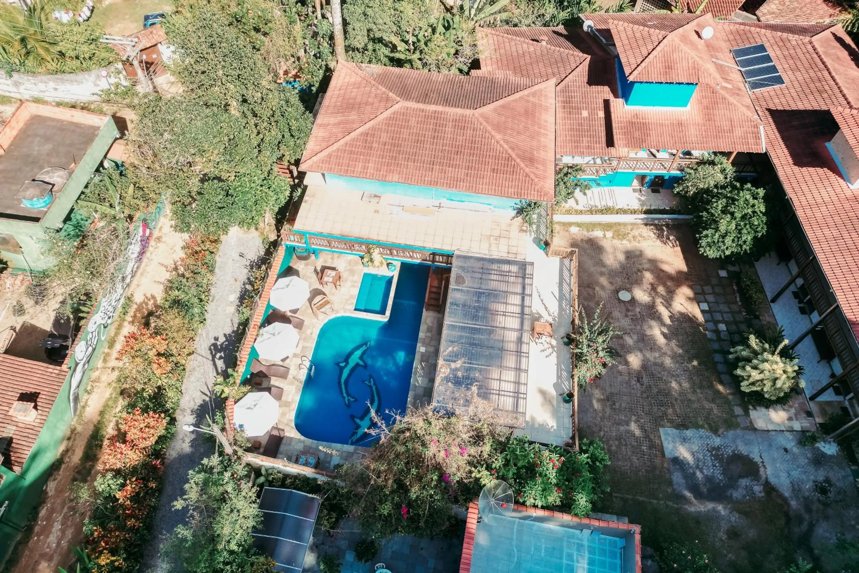 Property building in Pousada Villa Atlântica