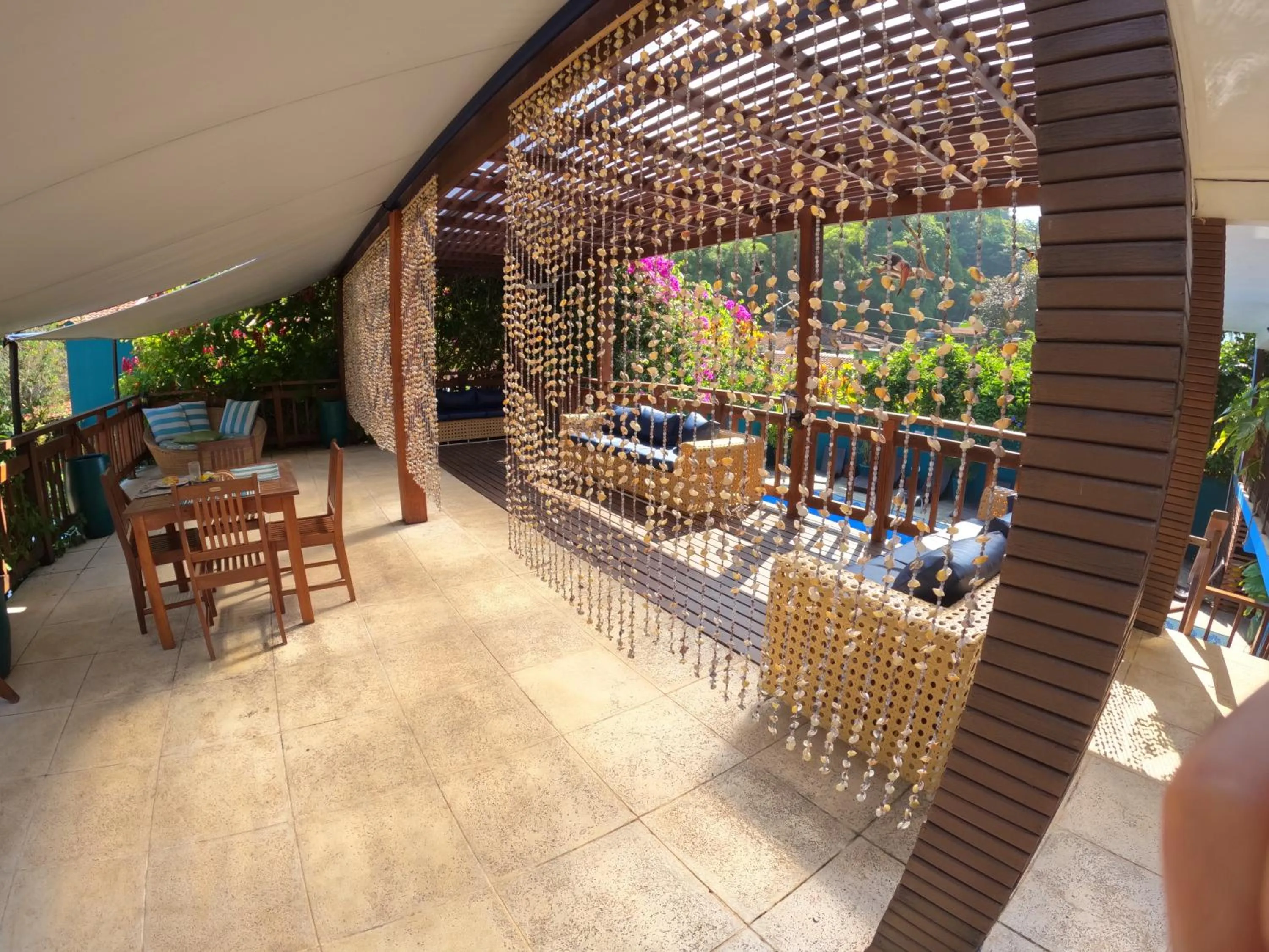 Balcony/Terrace in Pousada Villa Atlântica