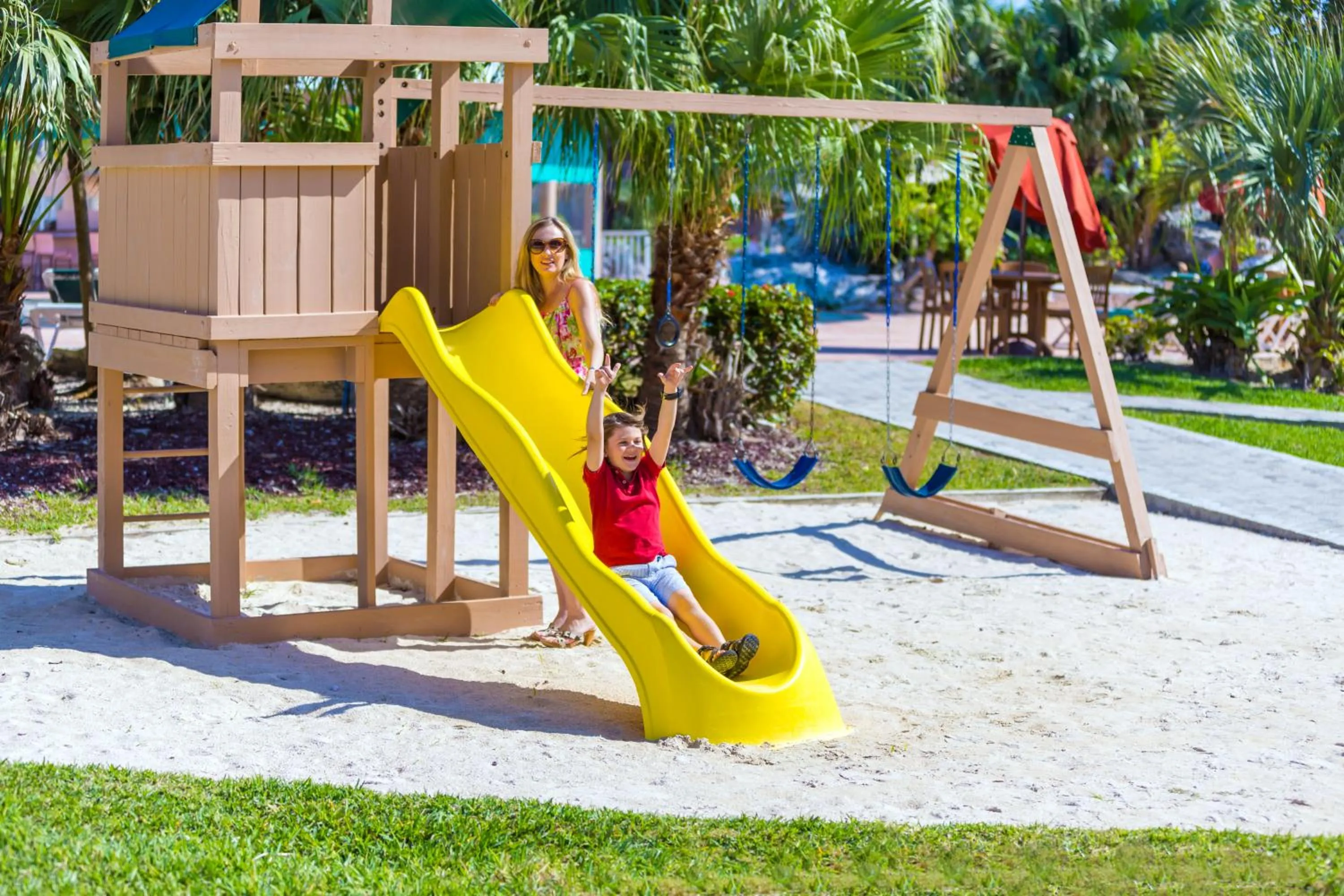 Children play ground in Island Seas Resort
