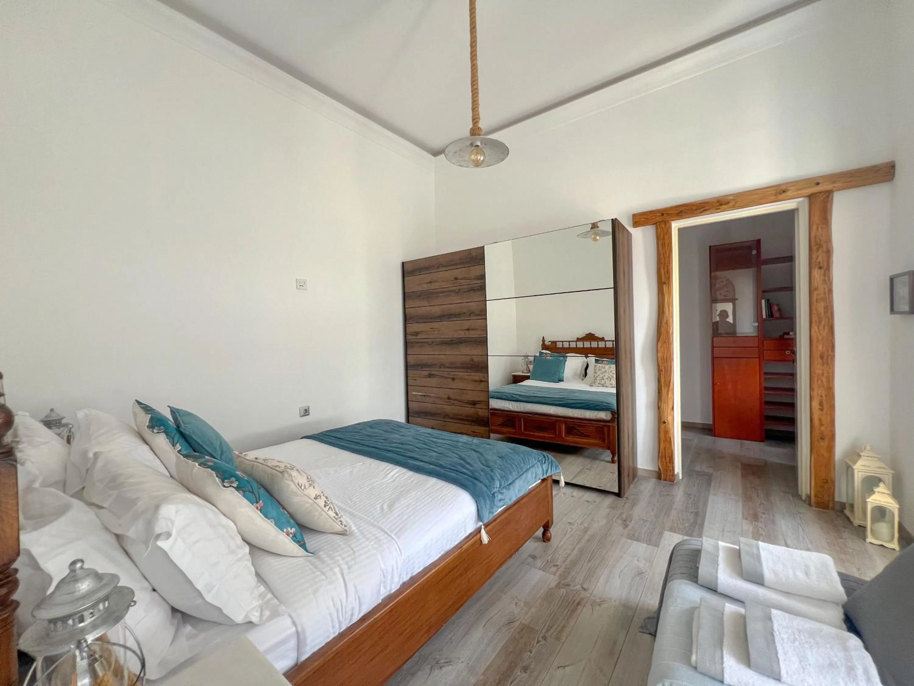Bed in CasaDelMare GuestHouse