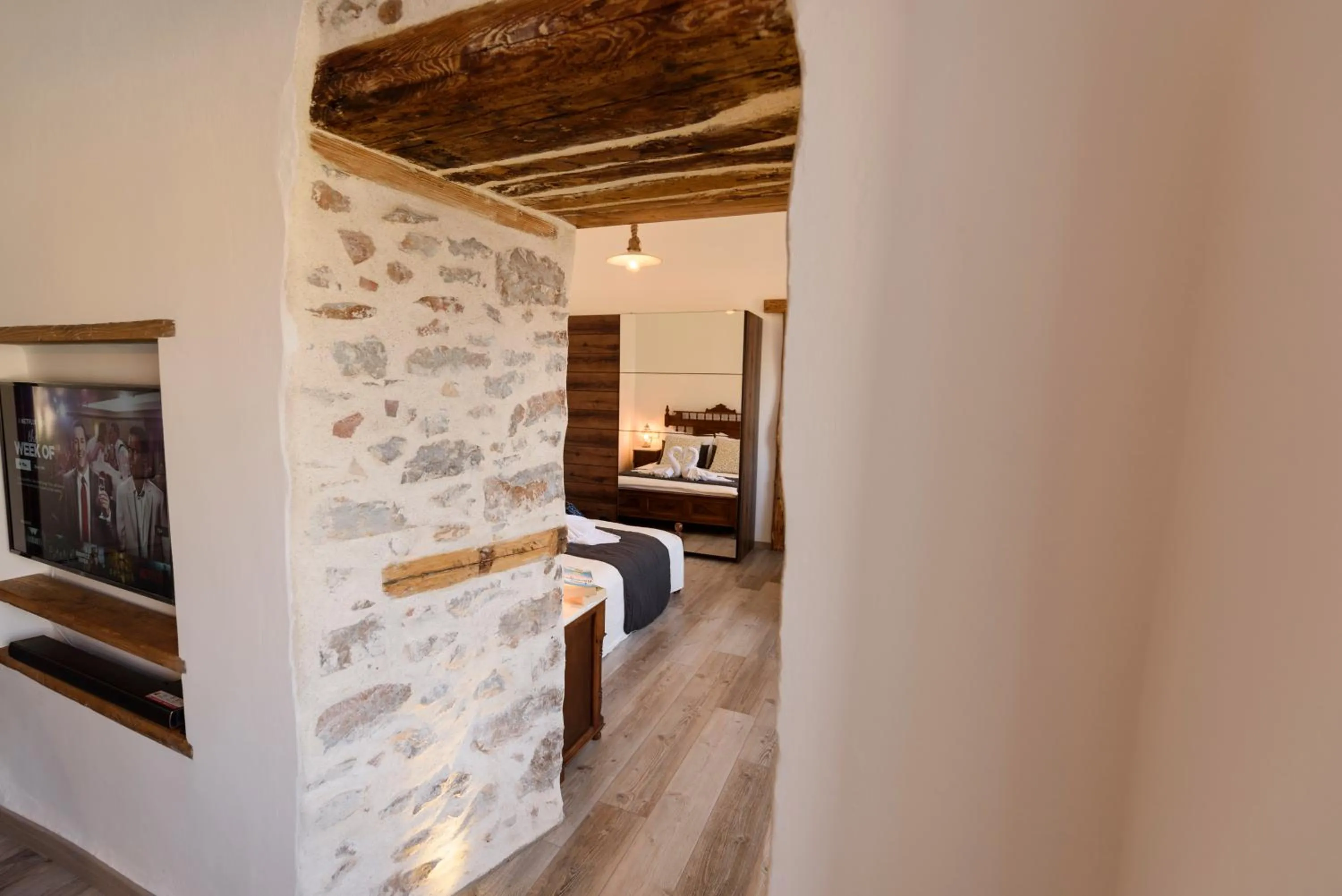 Floor plan, Bed in CasaDelMare GuestHouse