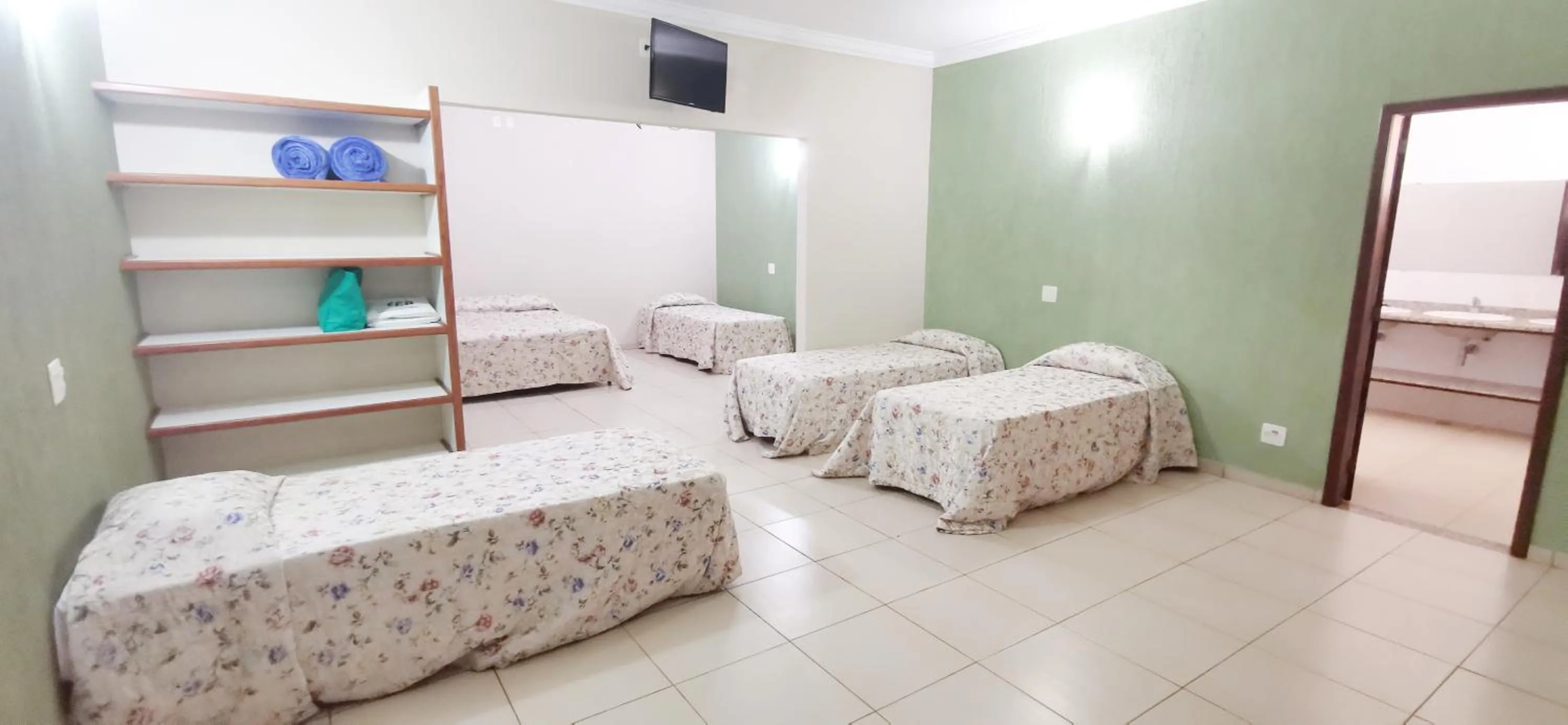 Bed in Brotas Eco Hotel Fazenda