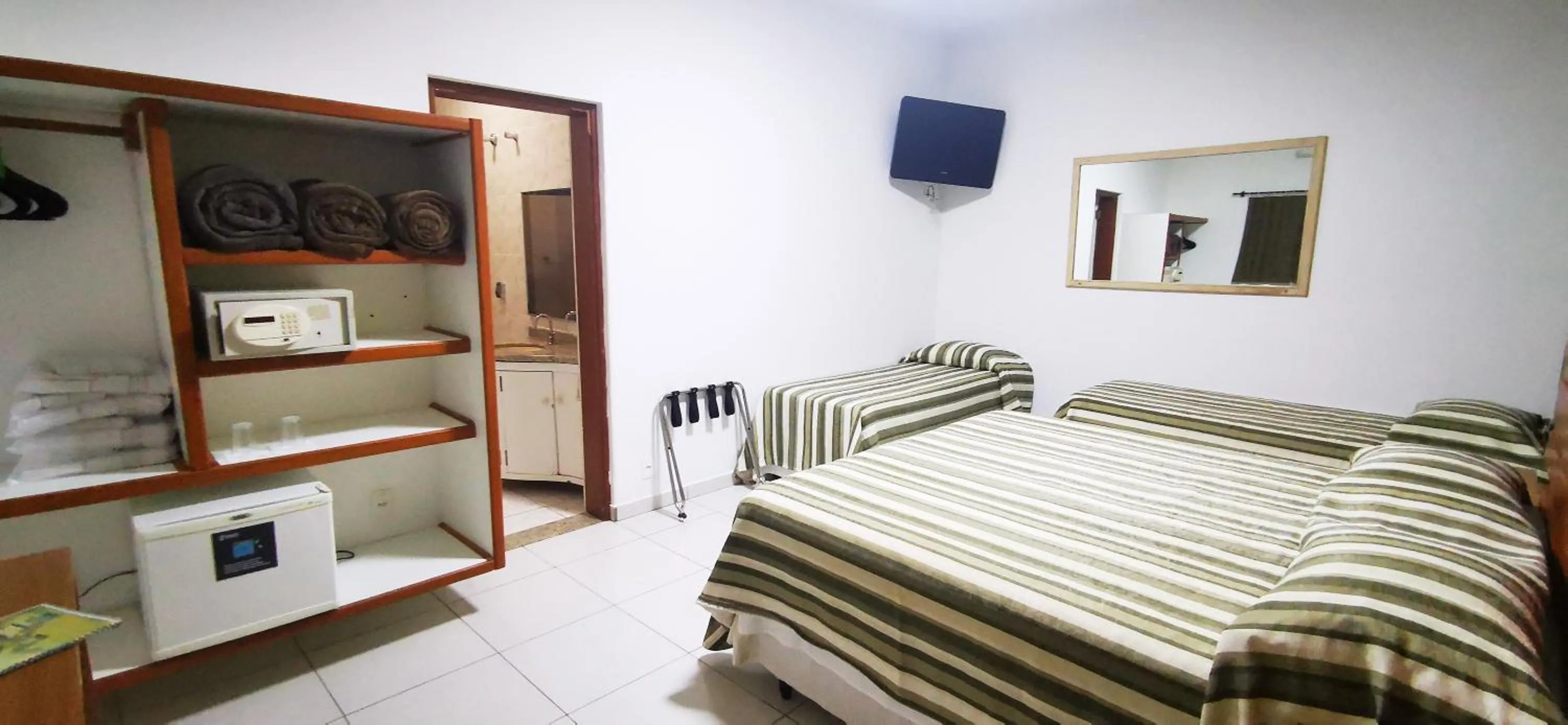 Bed in Brotas Eco Hotel Fazenda