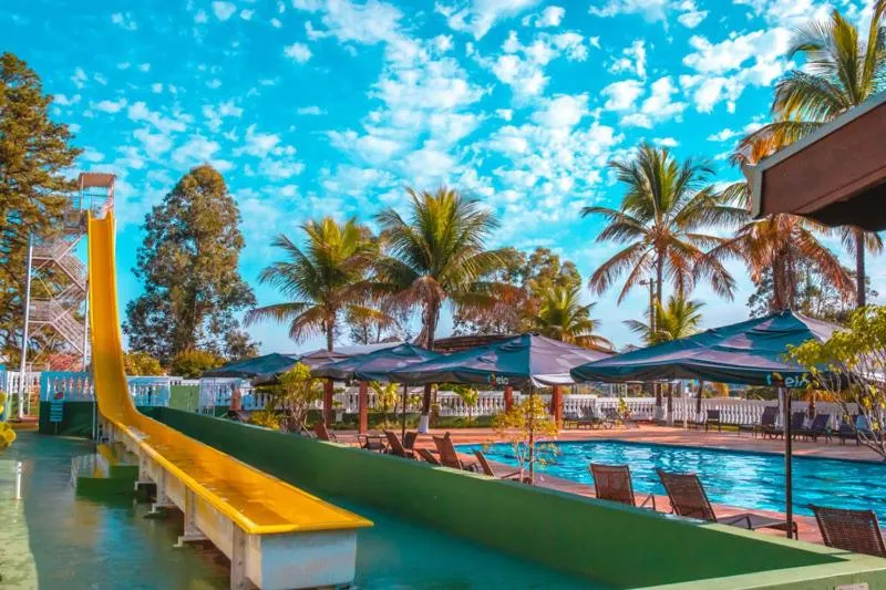 Aqua park in Brotas Eco Hotel Fazenda