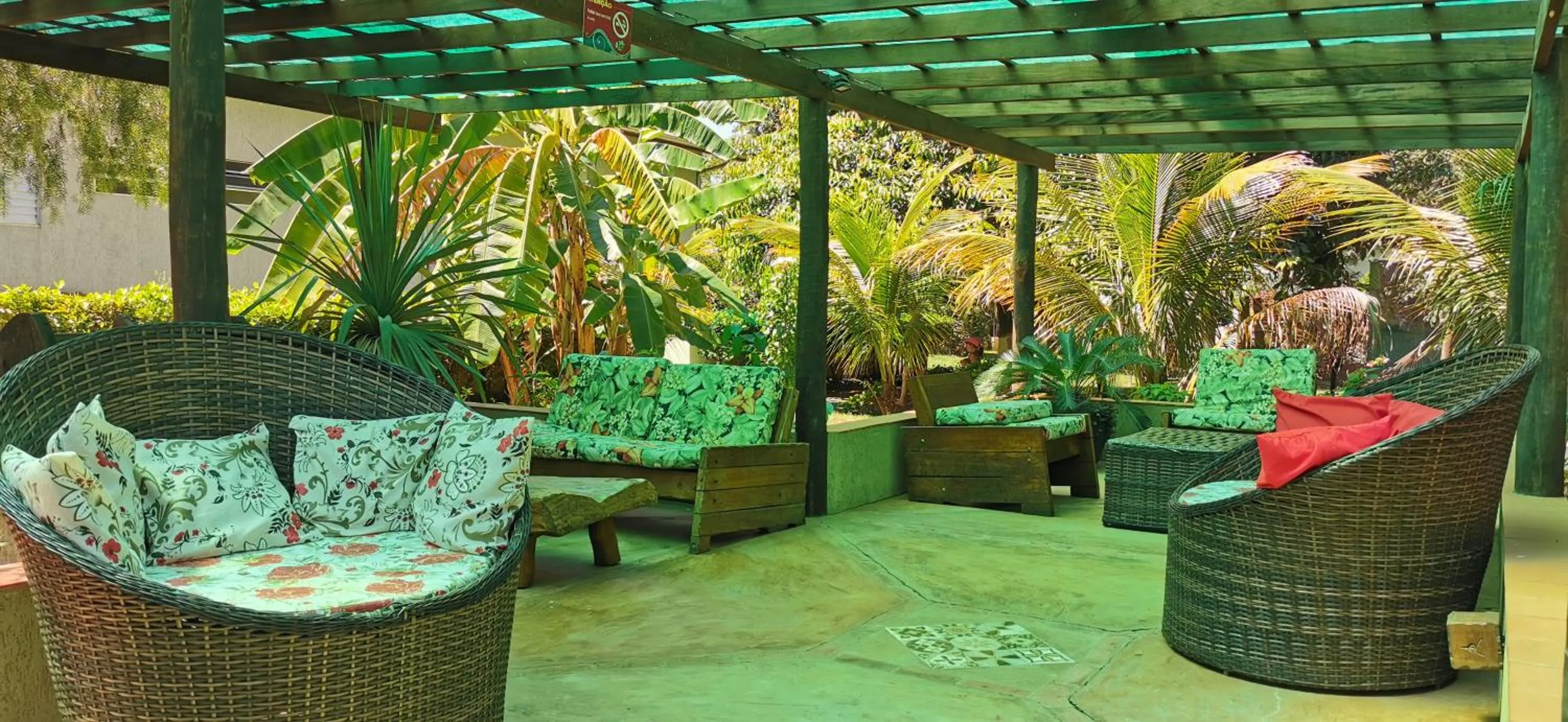 Garden in Brotas Eco Hotel Fazenda