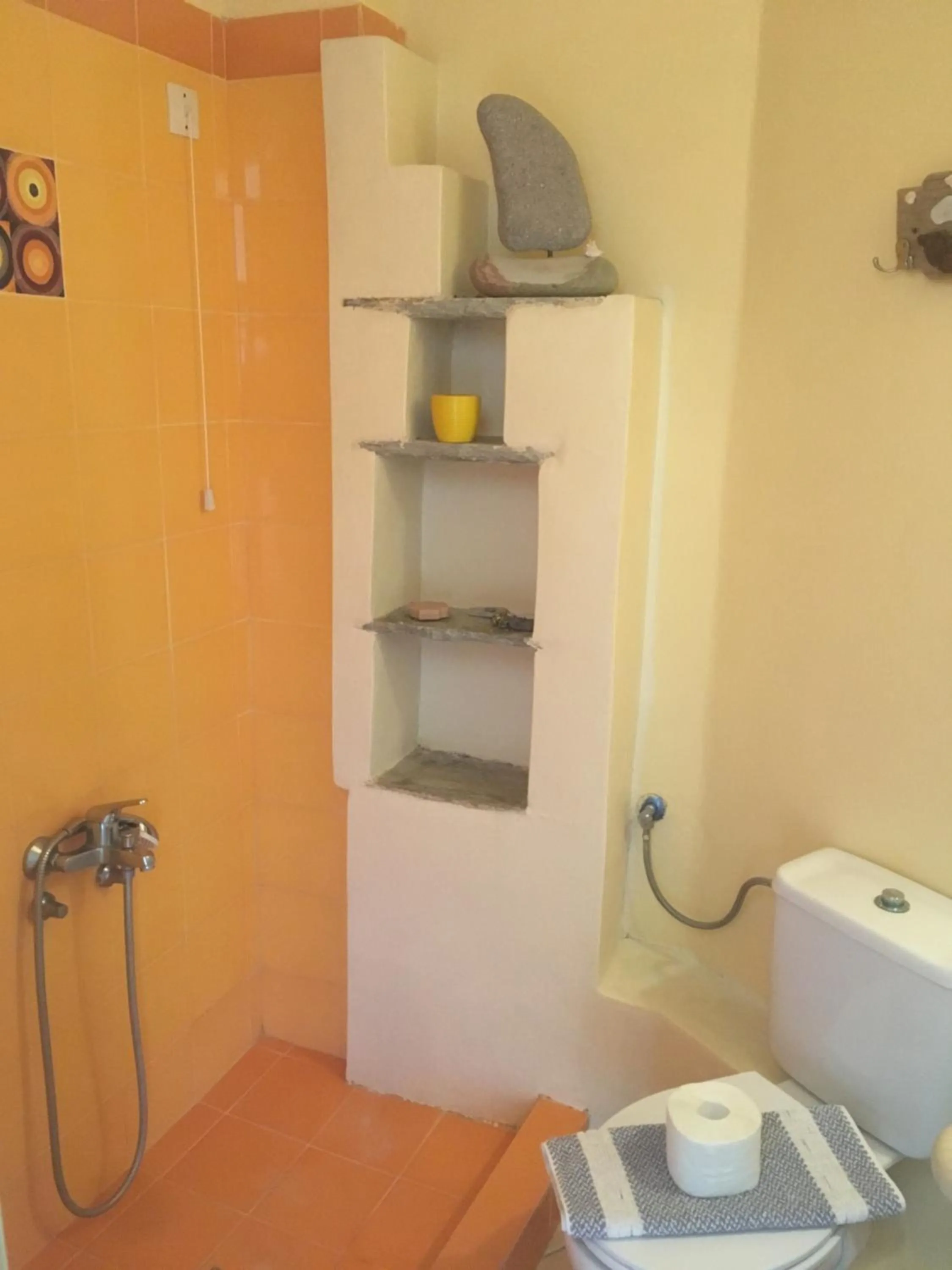 Bathroom in Afrodite Hotel