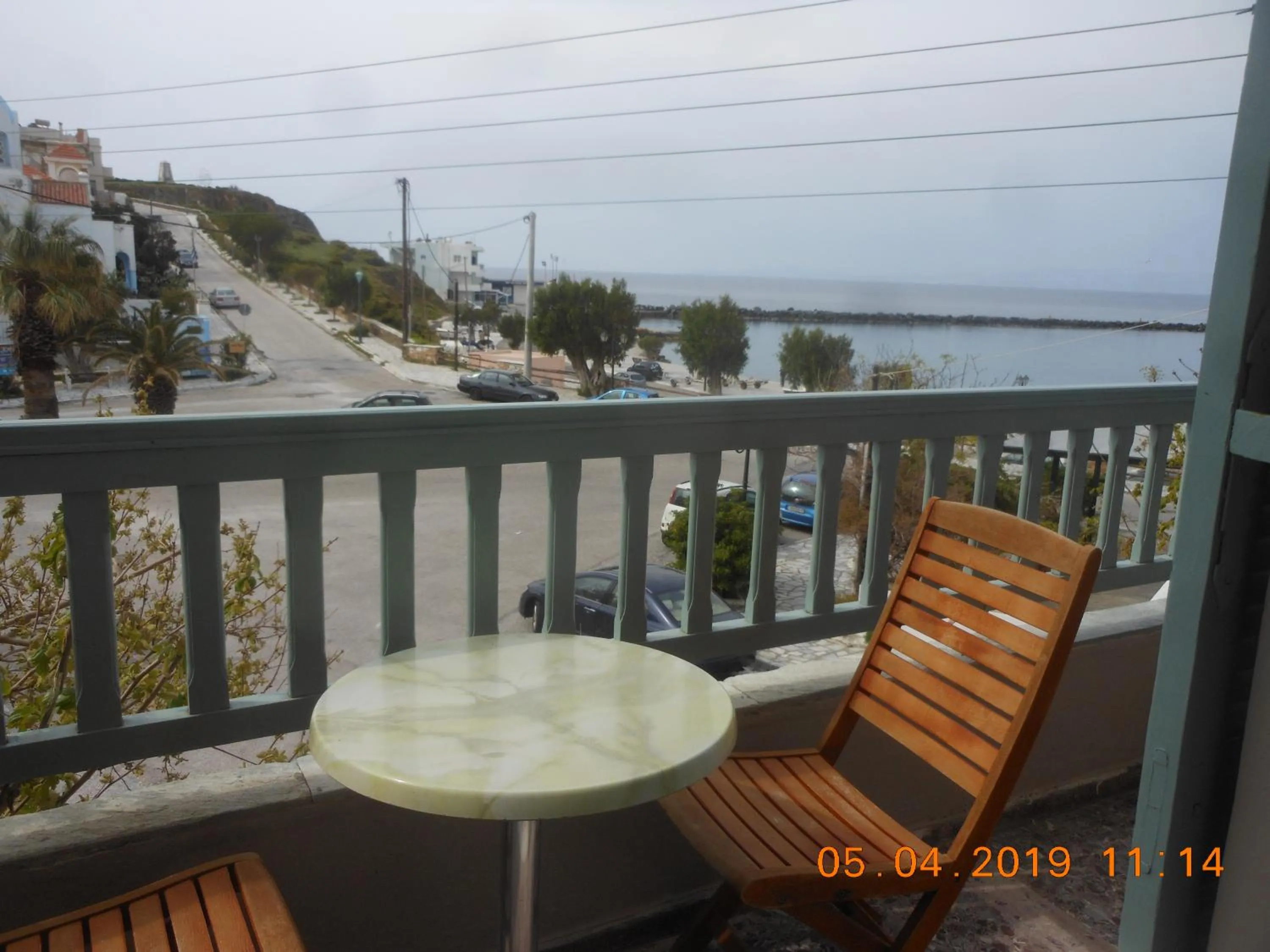 Balcony/Terrace in Afrodite Hotel